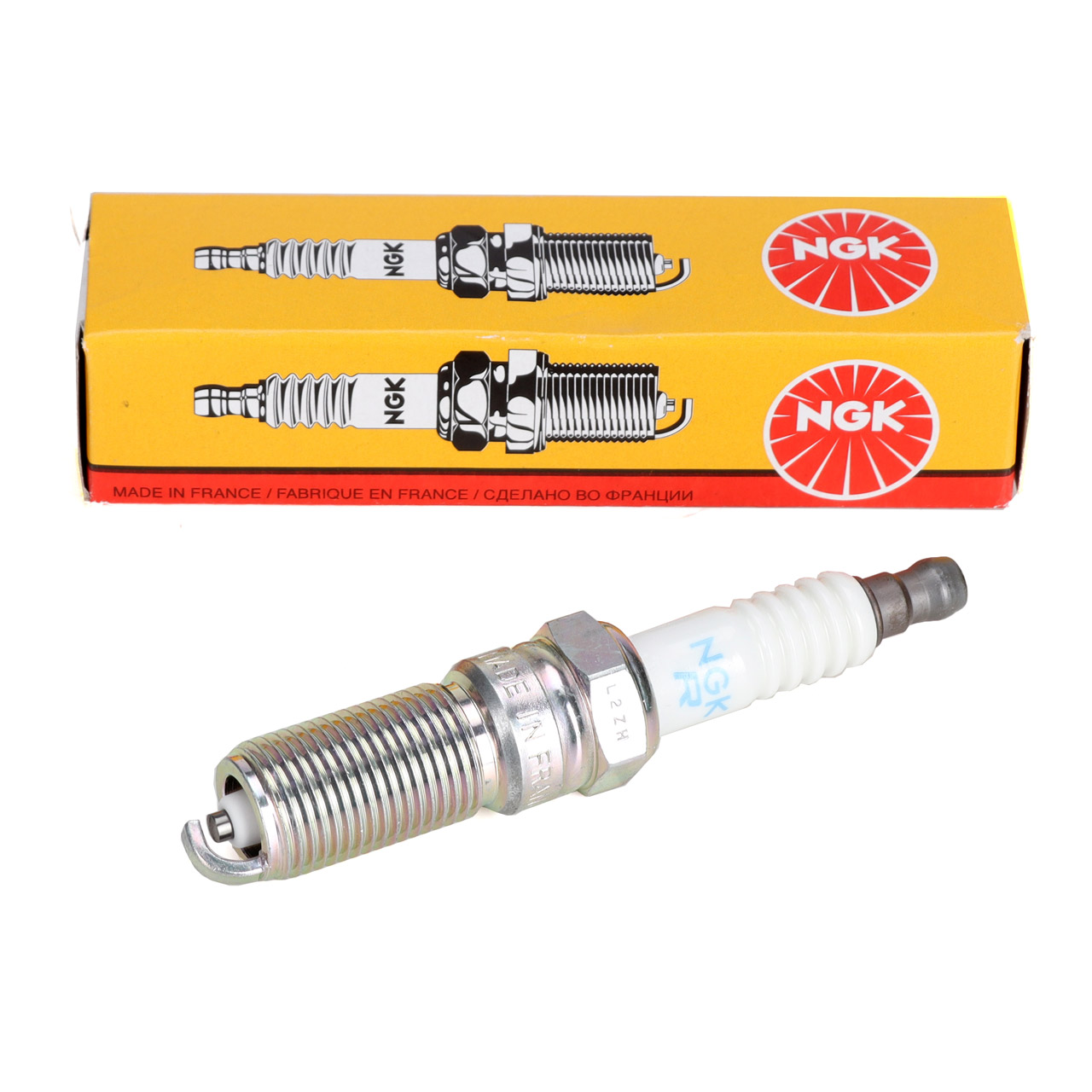 NGK Zündkerze V-Line 45 96463 TR5B-13 für Ford B-Max C-Max Fiesta Focus KA