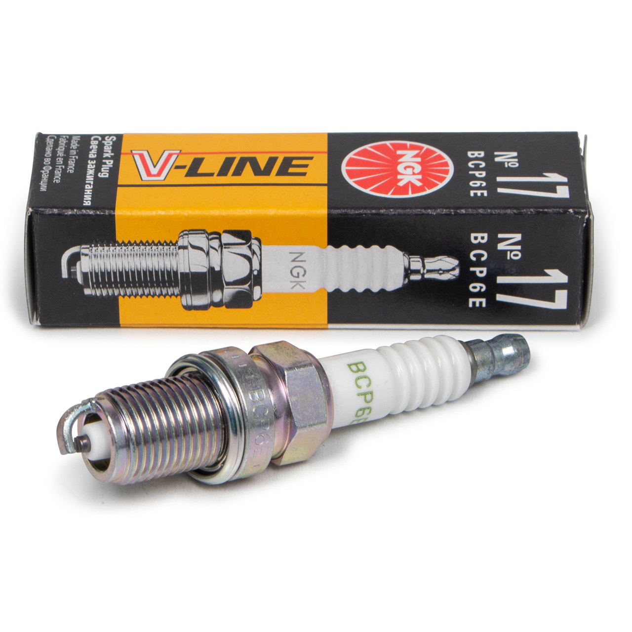 NGK 6237 Z&uuml;ndkerze V-LINE 17 f&uuml;r MERCEDES W202 S202 W210 S210 PEUGEOT 205 1 2 1 2 CITROEN