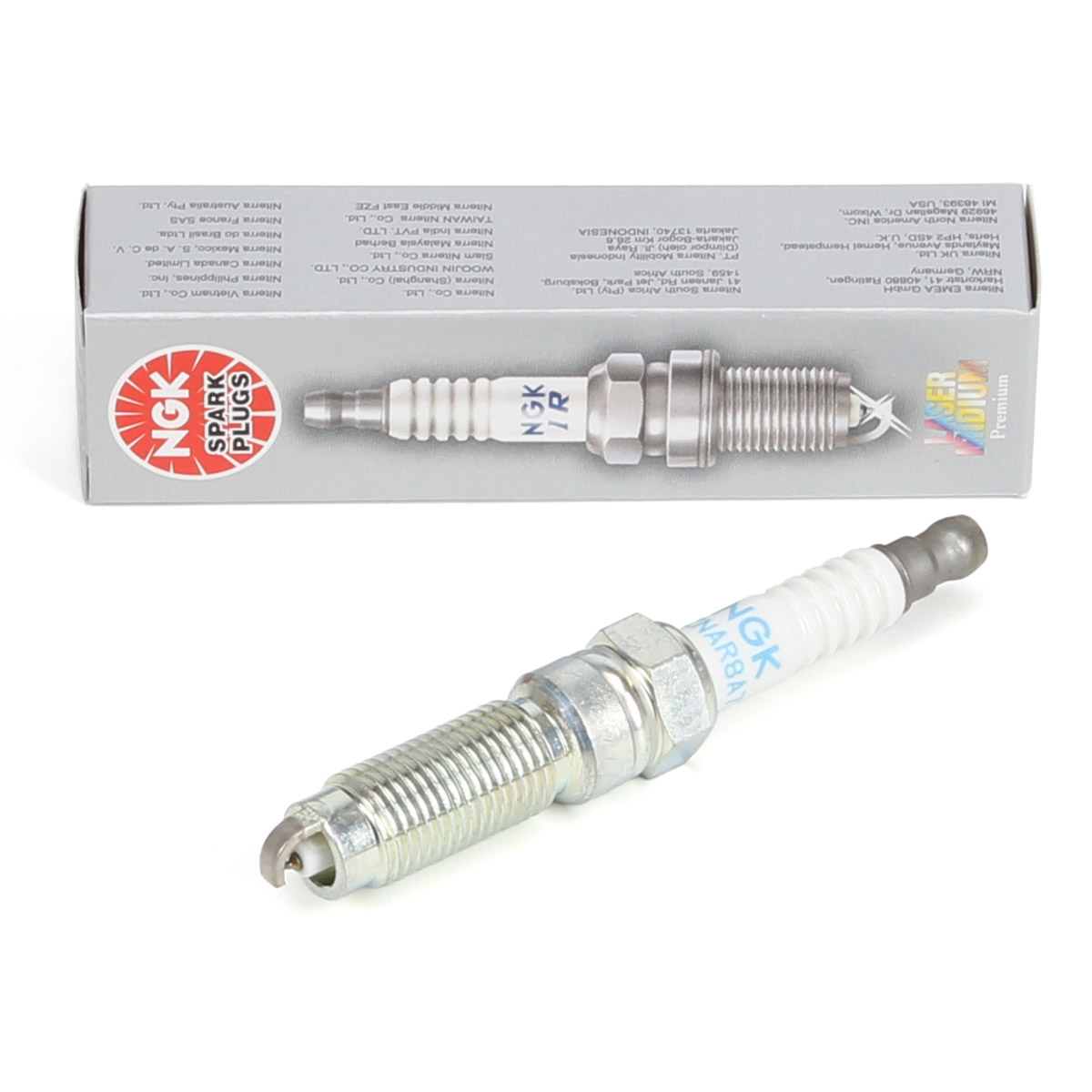 NGK 91924 ILZNAR8A7G LASER IRIDIUM Zündkerze für FORD Focus 3 Kuga 2 Mondeo 5 1.5 EcoBoost