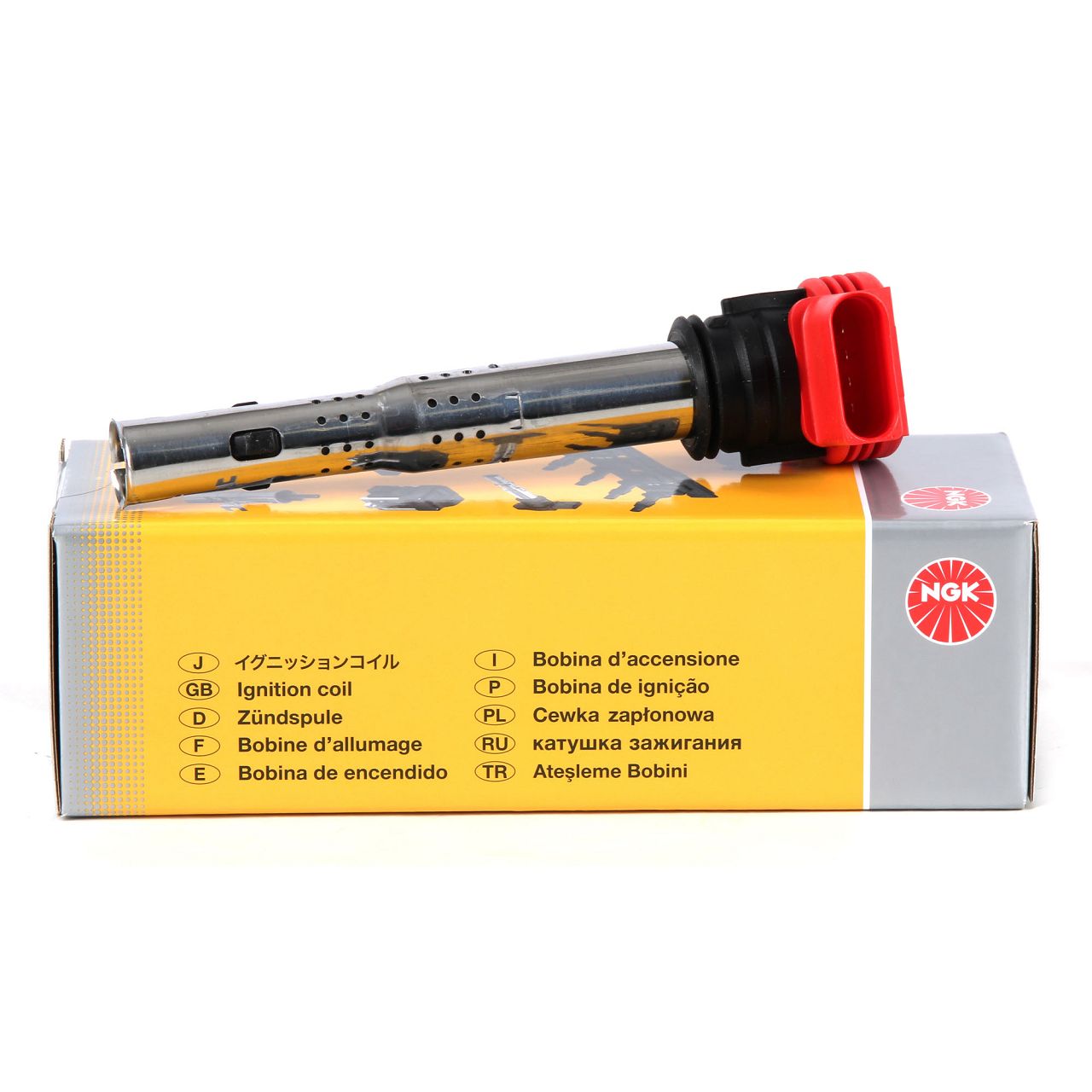 NGK 48041 U5014 Zündspule für AUDI A4 A5 A6 A7 A8 Q5 Q7 R8 VW Touareg 06E905115E