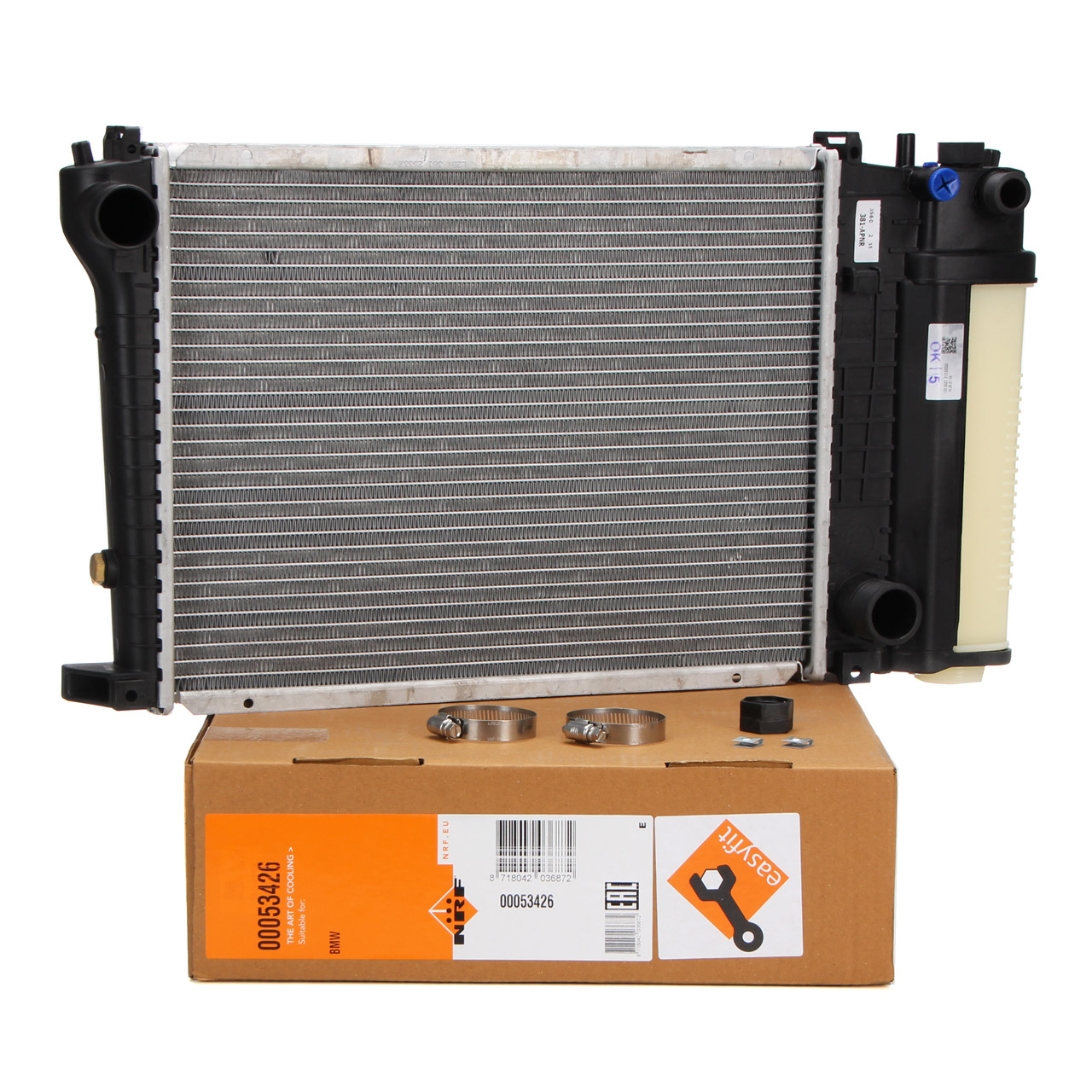 NRF EASY FIT Radiator for BMW 3 Series E36 316i&ndash;328i and 5 Series E34 518i&ndash;525i 17111247436