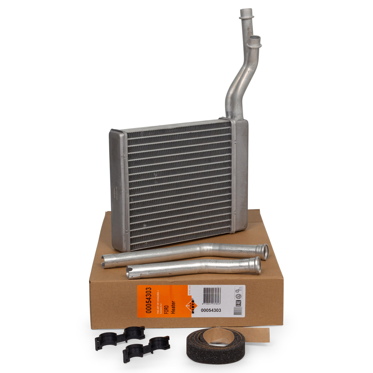 NRF 54303 W&auml;rmetauscher f&uuml;r FORD Focus 2 C-Max DM2 Kuga 1 MAZDA 3 BK 5 CR VOLVO C30 V50