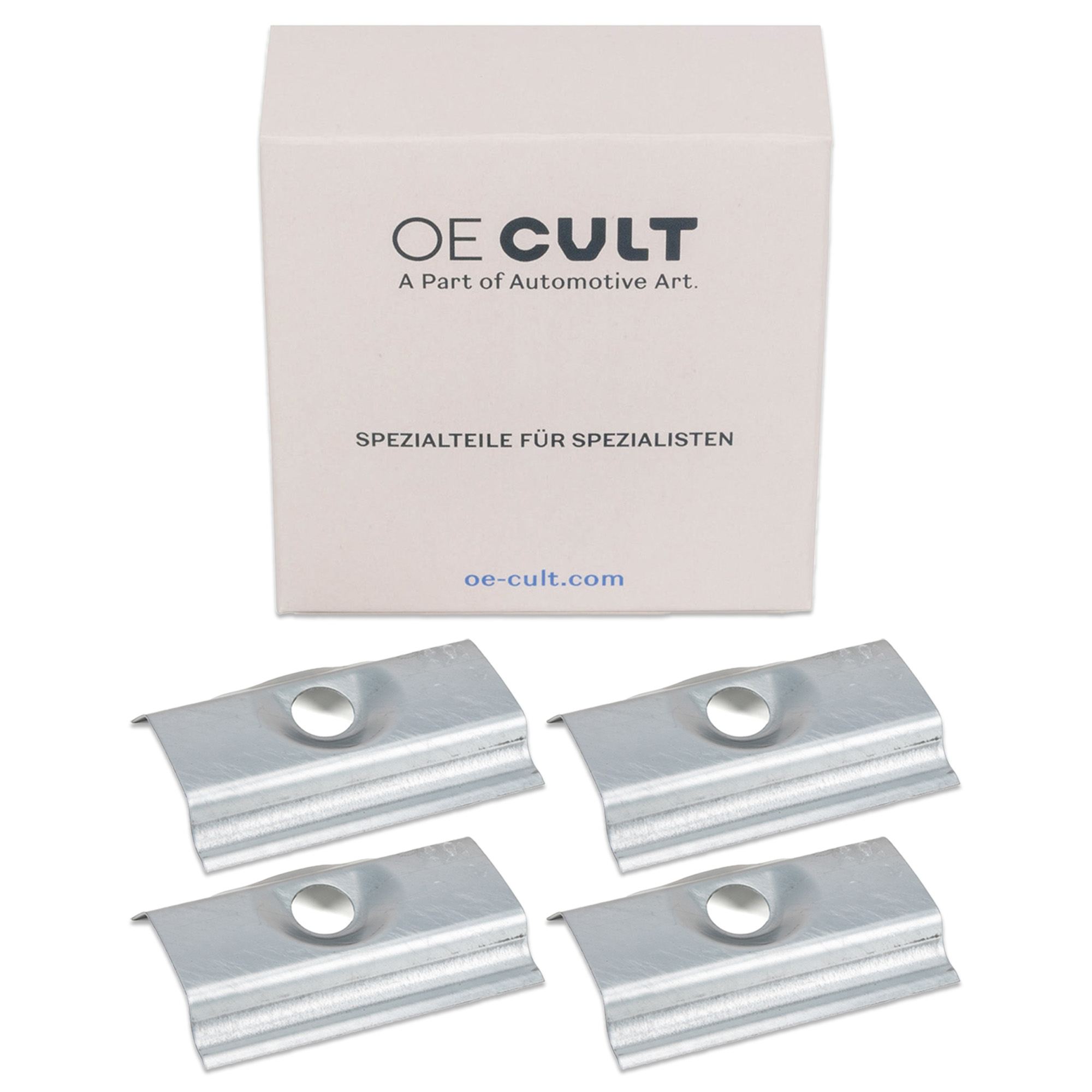 4x OE-CULT Repair Panel for Jack Mounting Bracket for Mercedes E-Class W124 S124 1246302340