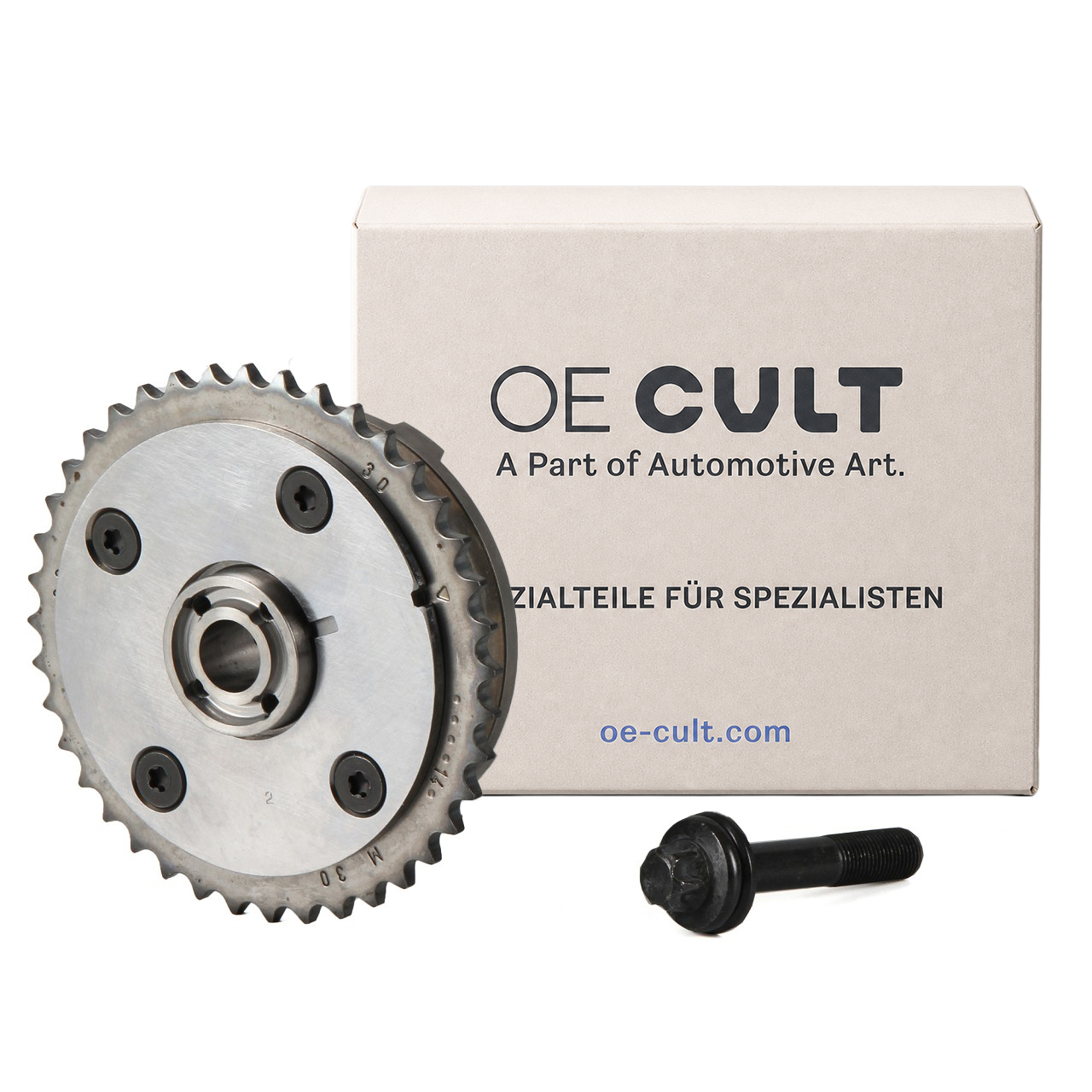 OE-Cult EXHAUST Camshaft Adjuster for BMW F20, F21, F30, F31 (N13) + MINI (N12, N14, N16, N18)