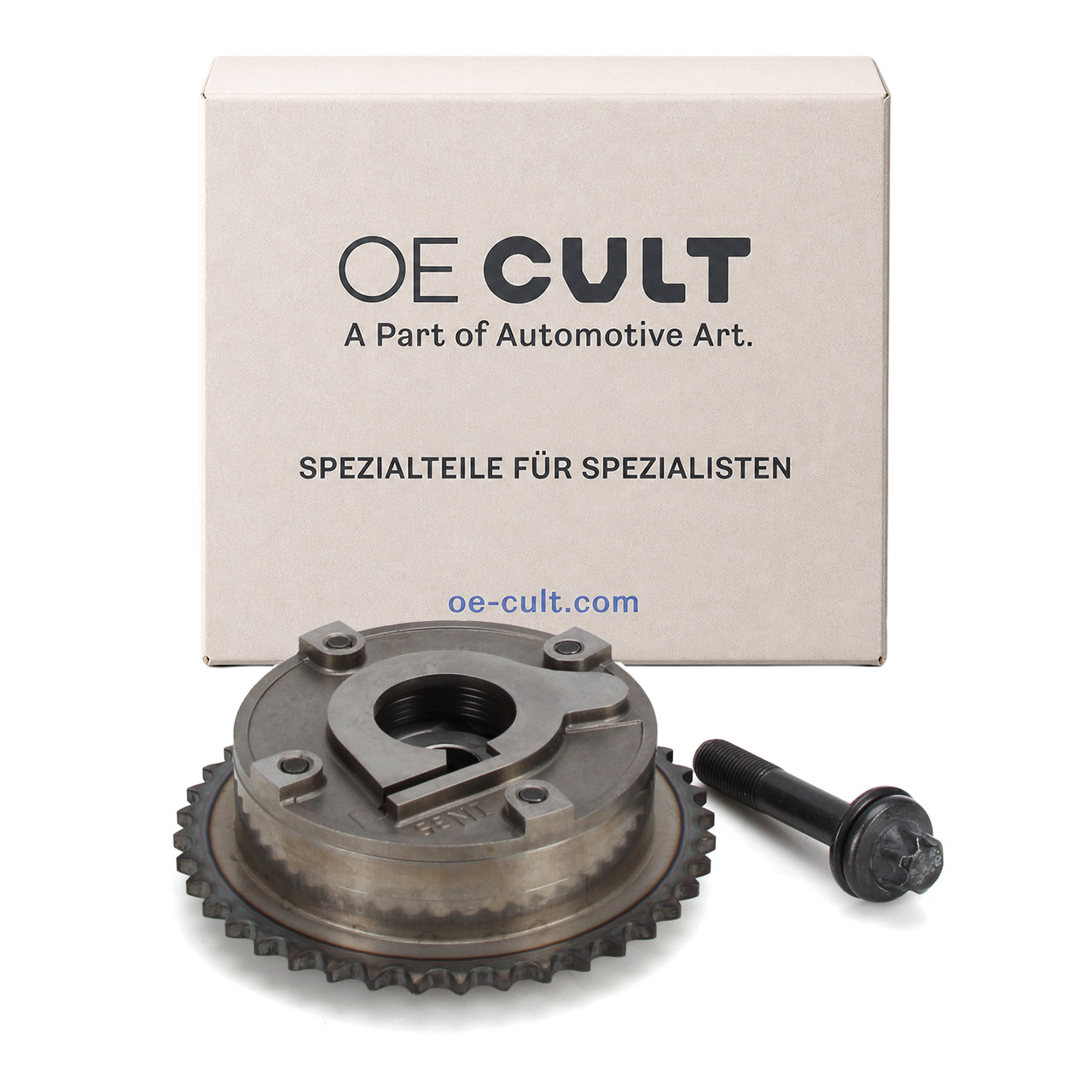 OE-Cult INTAKE Camshaft Timing Adjuster for BMW F20, F21, F30, F31 (N13) + MINI (N12, N14, N16, N18)