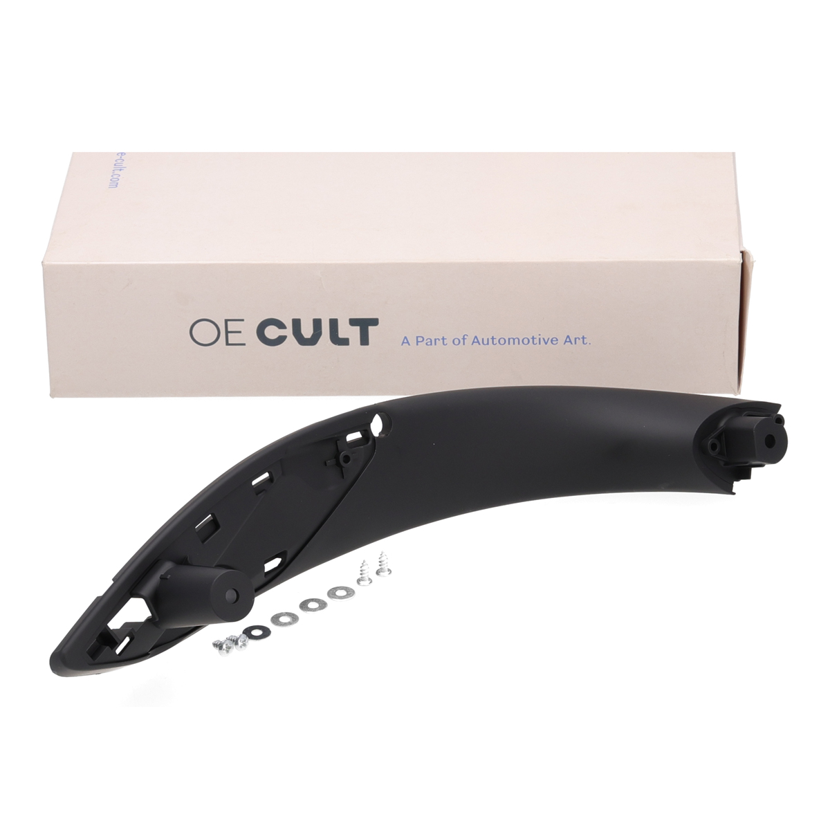 Door Handle Bracket, Pull Handle, Black, for BMW 3 Series F30/31 and 4 Series F32/36, Left Interior, 51417279311