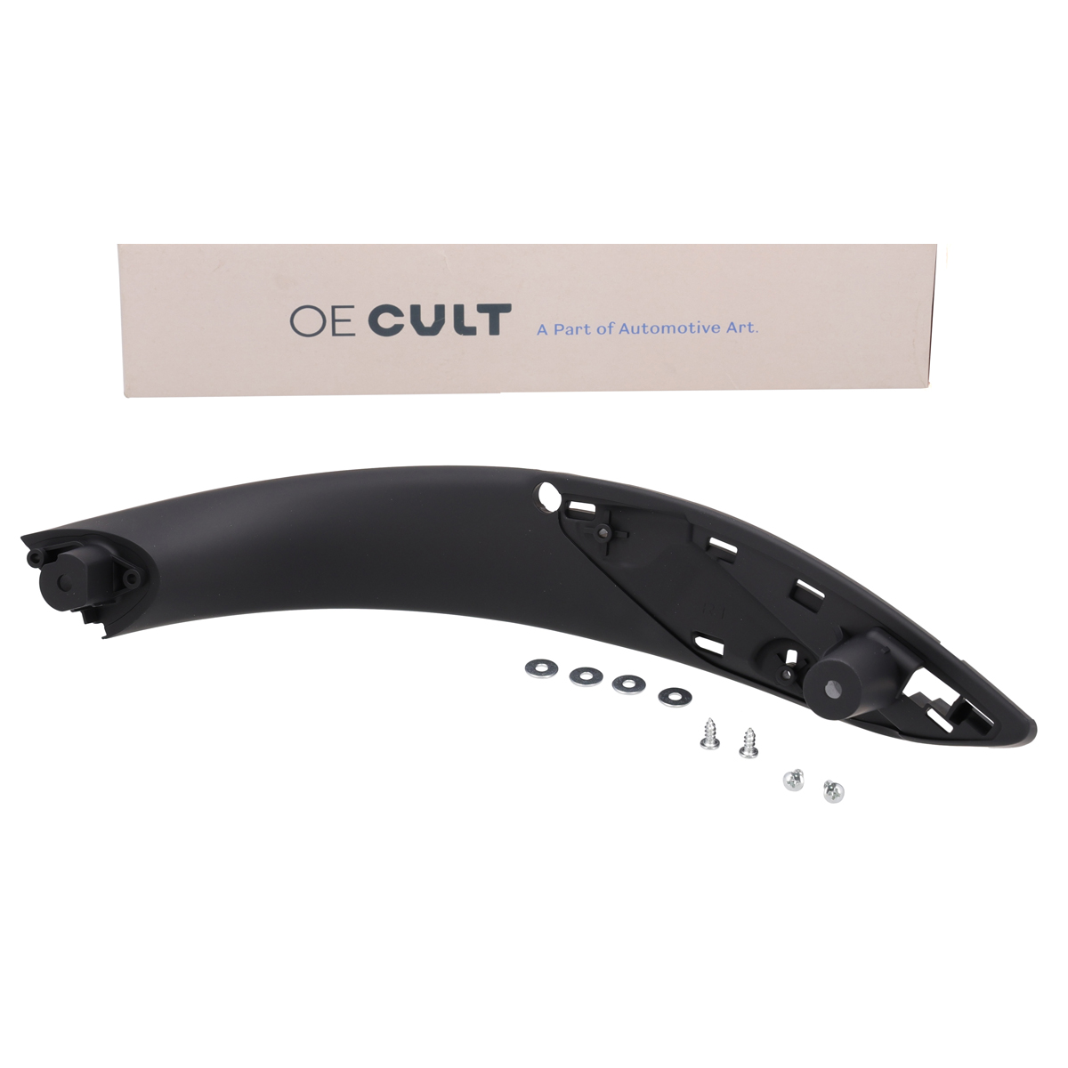 Door Handle Bracket (Pull Handle), Black, for BMW 3 Series F30/31 and 4 Series F32/36, Right Side, Interior, 51417279312