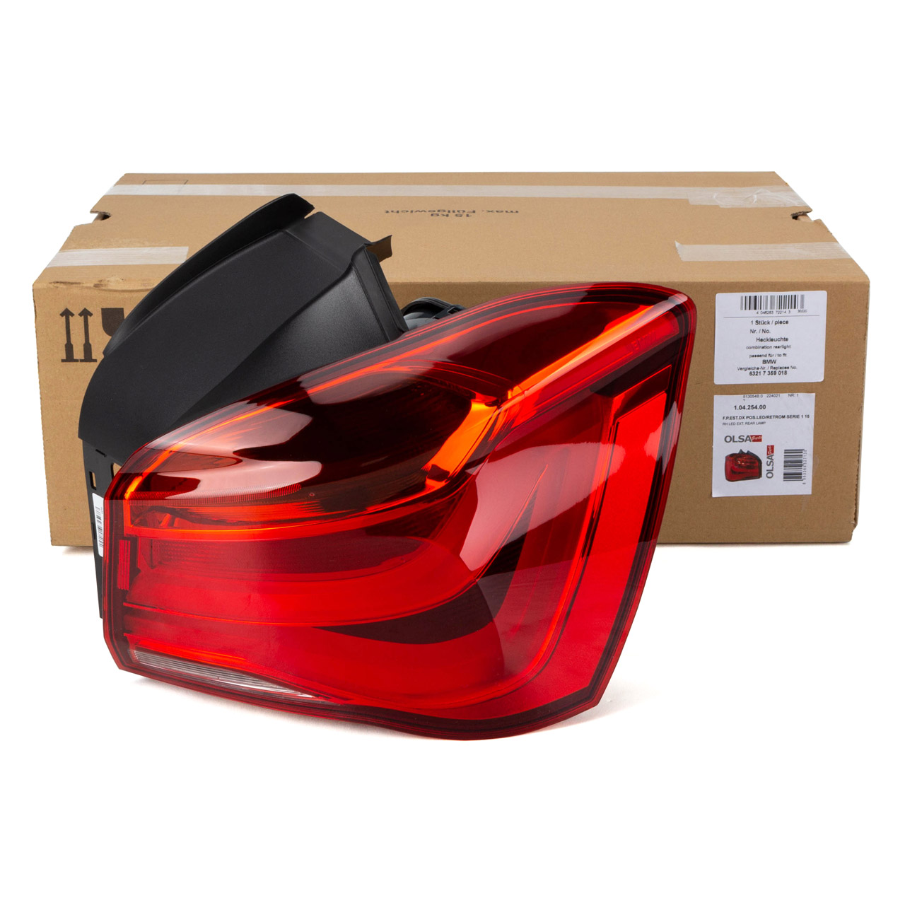 OLSA 1.04.254.00 LED Heckleuchte Rückleuchte für BMW 1er F20 LCI rechts außen 63217359018