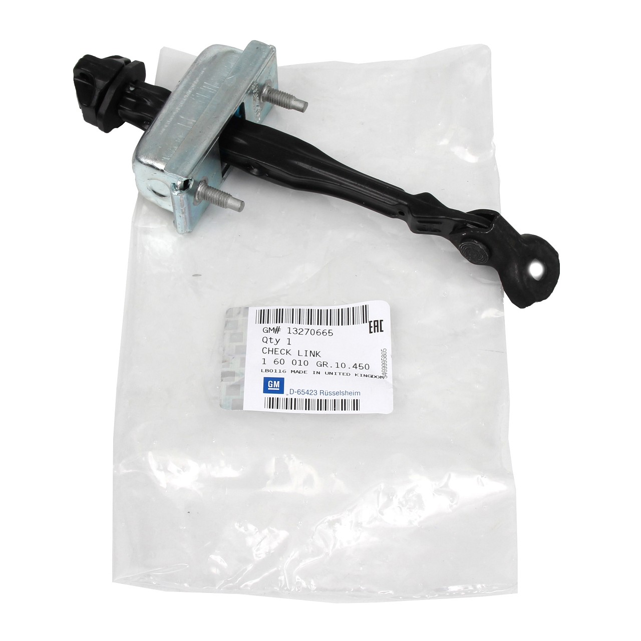 ORIGINAL GM OPEL Door Stopper Door Retainer Strap Astra J 5-Door Front 13270665