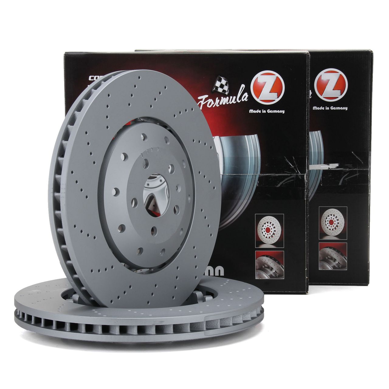 Zimmermann FORMULA Z Brake Disc Set for AUDI RS6 C7 RS7 Sportback 4G (Front)