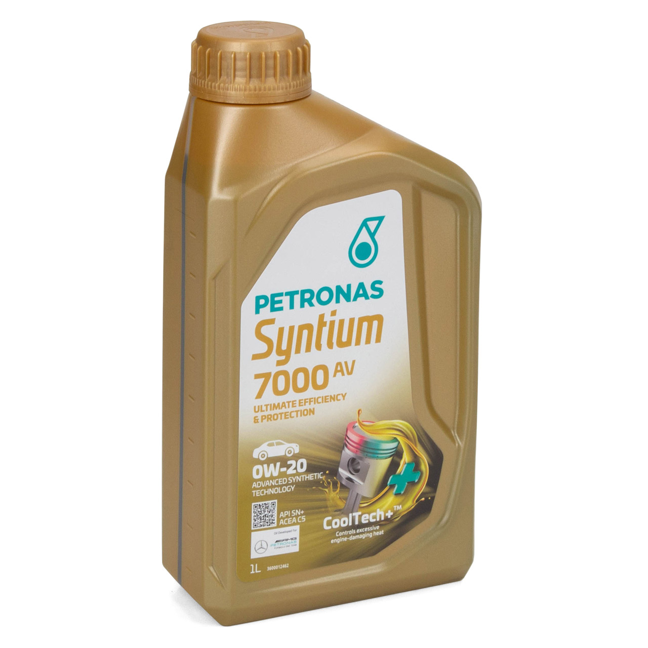 1L 1 Liter PETRONAS Syntium 7000 AV 0W-20 Motor&ouml;l ACEA C5 f&uuml;r VW 508/509.00 Porsche C20