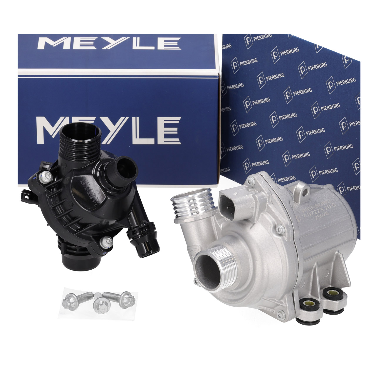 PIERBURG Wasserpumpe + MEYLE Thermostat f&uuml;r BMW E82 1M E88 135i E90-93 335i Z4 E89 35i N54