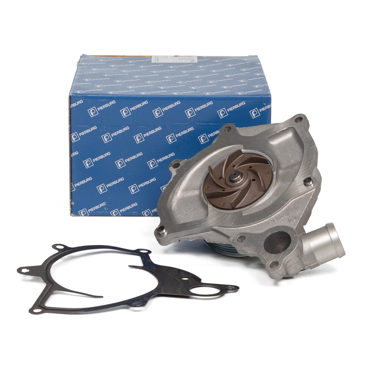 PIERBURG Wasserpumpe f&uuml;r PORSCHE 911 (996) 3.6 Turbo 4 3.6 GT2 GT3 99610601177