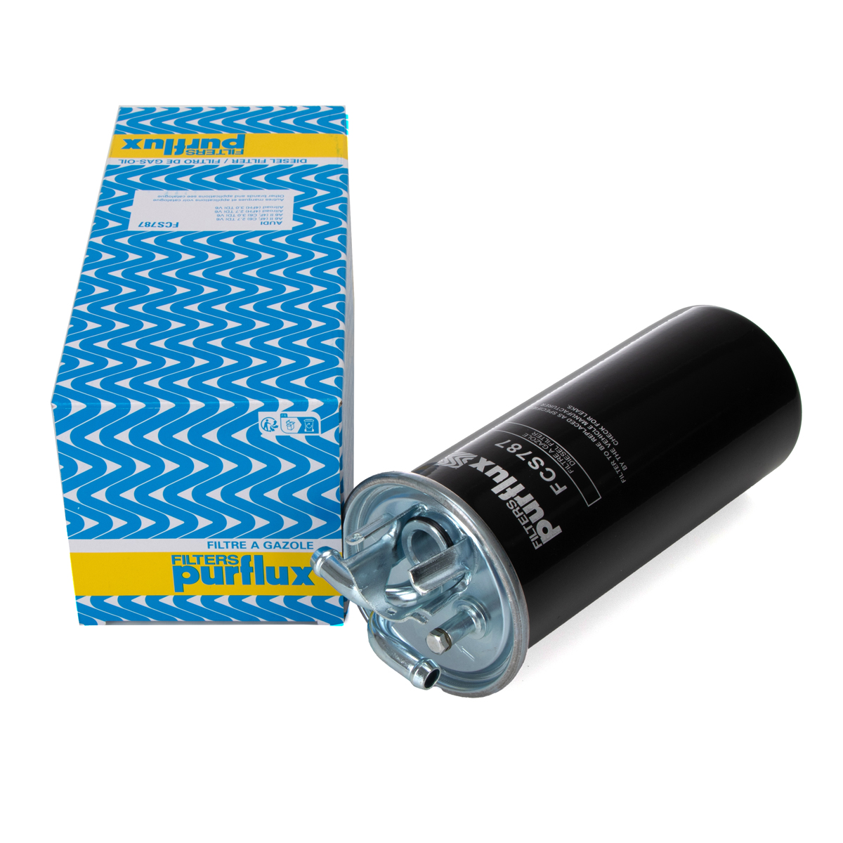 PURFLUX FCS787 Fuel Filter, Diesel Filter for AUDI A6 4F 2.7 3.0 TDI DIESEL 4F0127435A