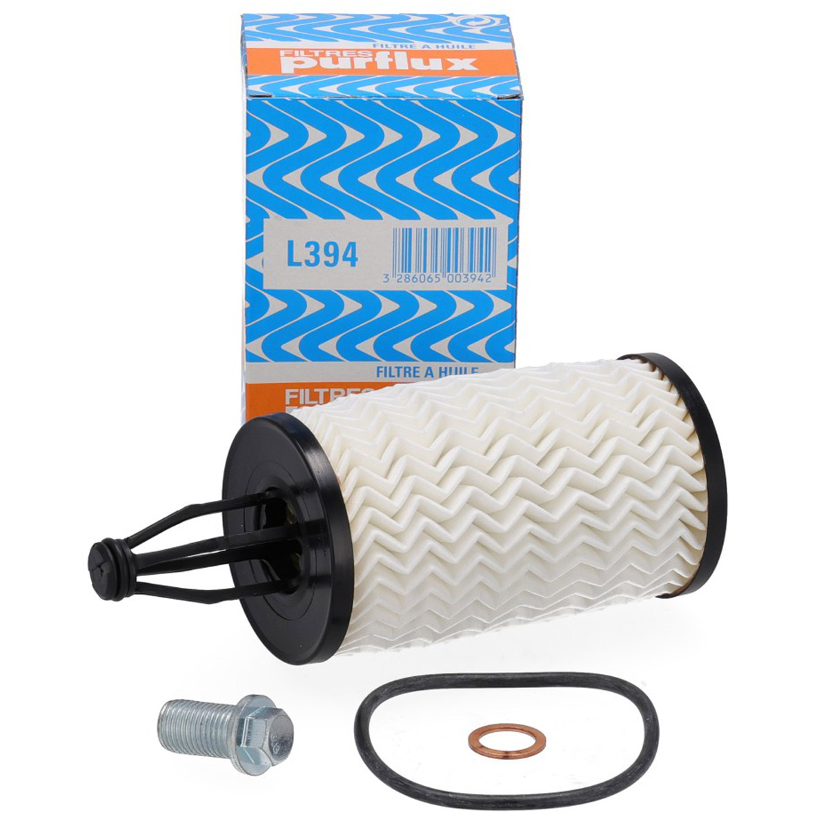 PURFLUX L394 &Ouml;lfilter + Schraube f&uuml;r MERCEDES W204 W205 W212 W213 10/C253 X204 W221 M276