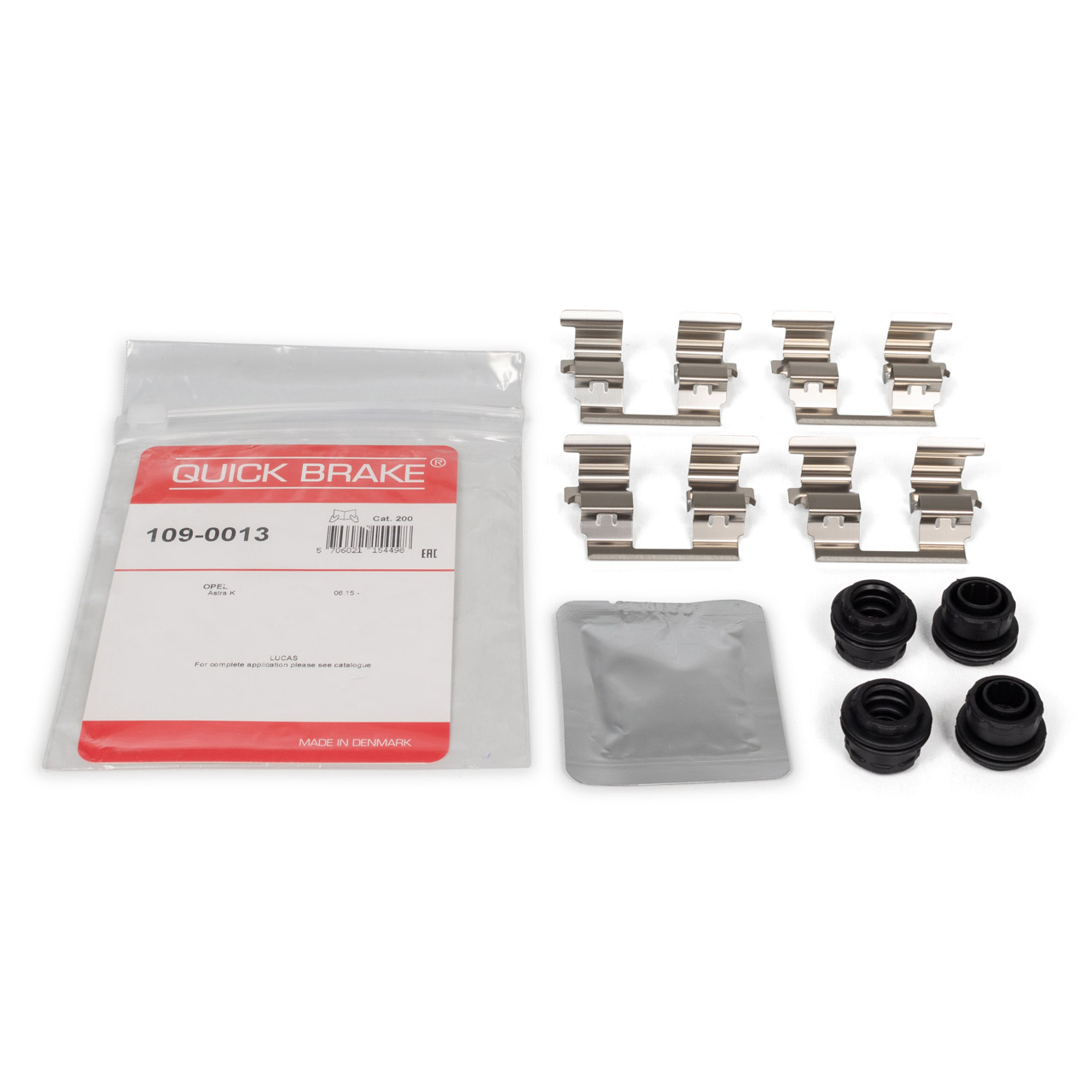 OJD Zubeh&ouml;rsatz Bremsbel&auml;ge f&uuml;r OPEL Astra K CHEVROLET Cruze J300 hinten