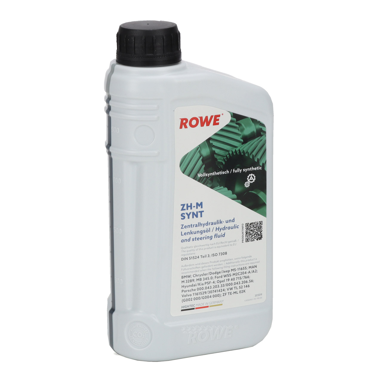 1L 1 Liter ROWE ZH-M SYNT Hochleistungs-Hydrauliköl Lenkungsöl DIN 51524 Teil 3 ISO 7308