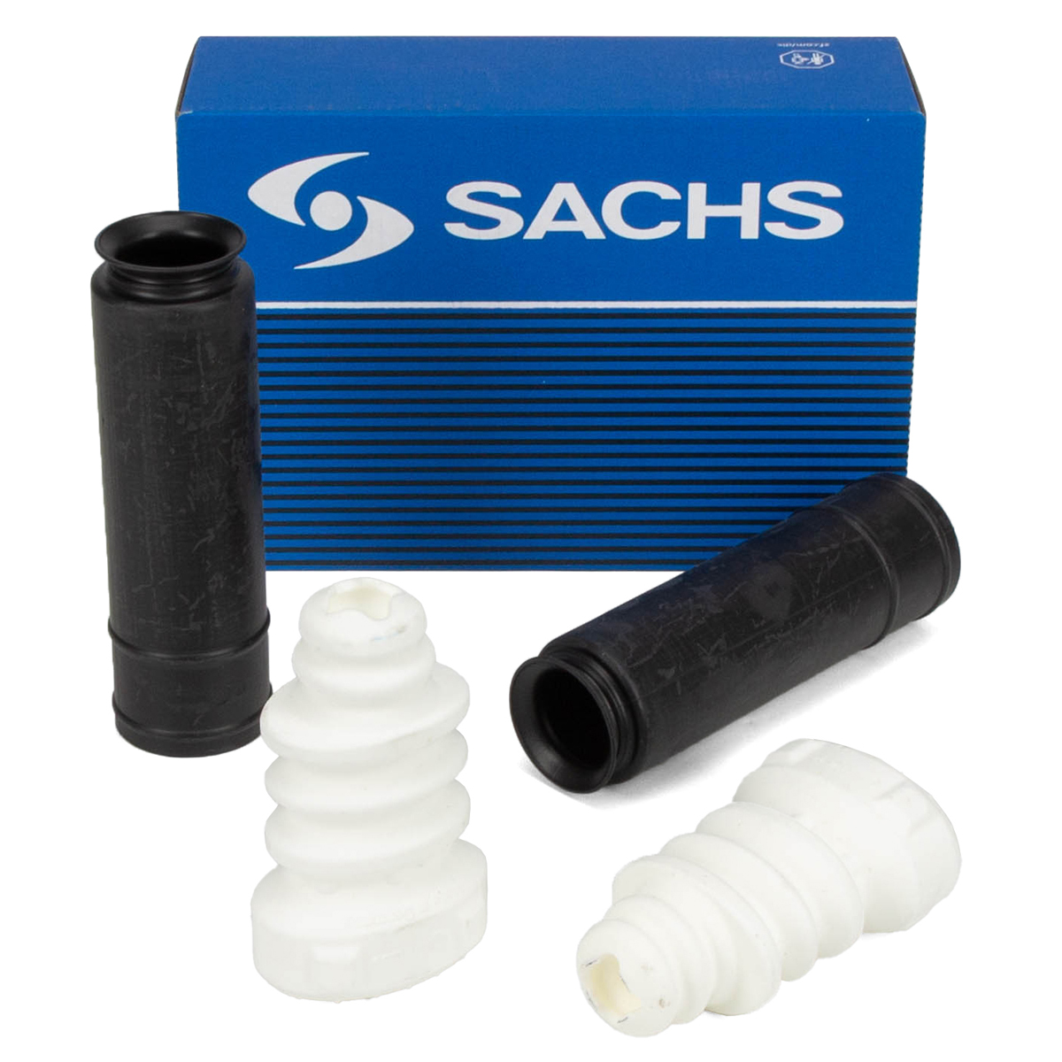 SACHS 900119 Staubschutz + Anschlagpuffer Satz f&uuml;r VW Golf 5 6 Touran SKODA 2 hinten