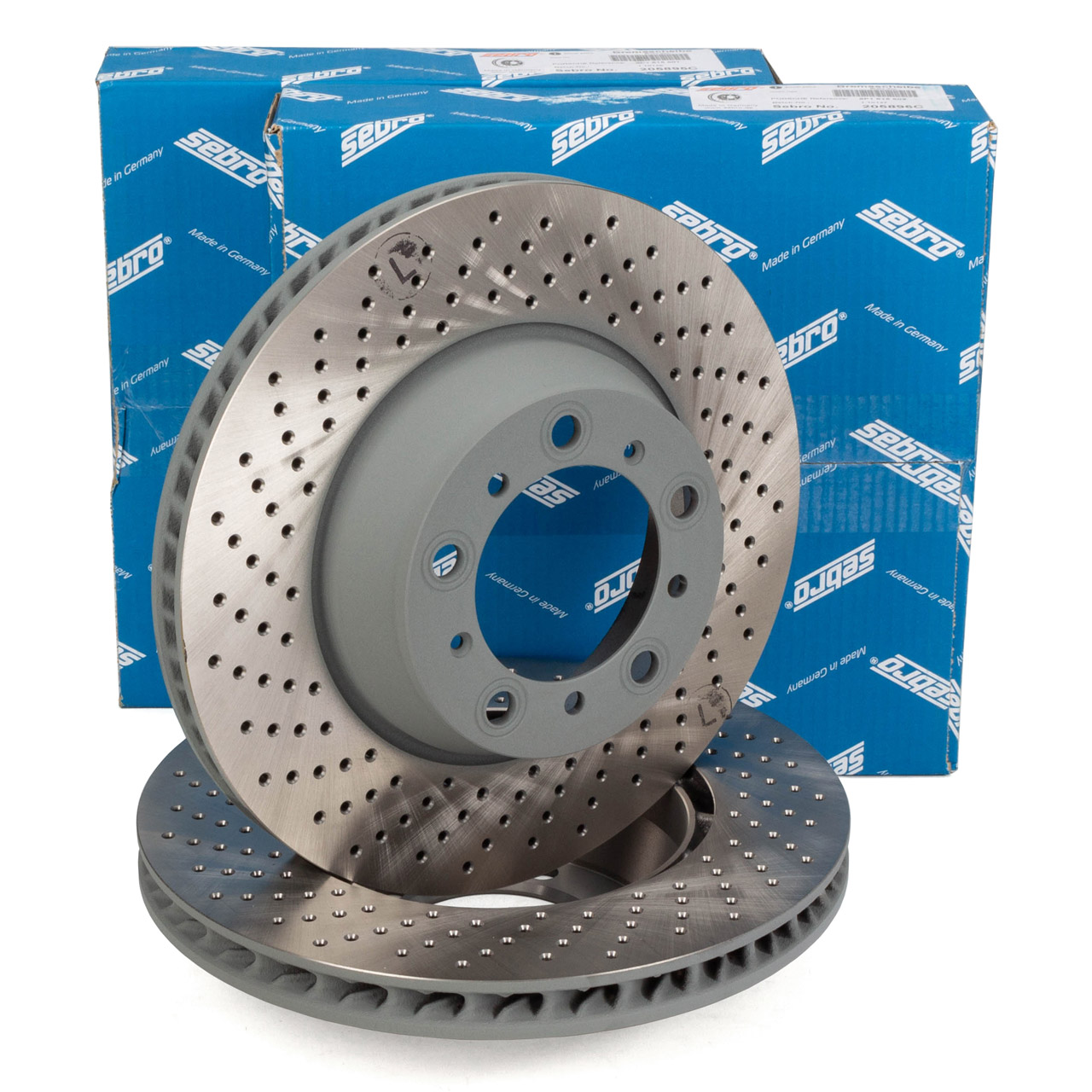 SEBRO Bremsscheiben Satz für PORSCHE 991 992 3.0 Carrera 4 / T PR-A8C hinten