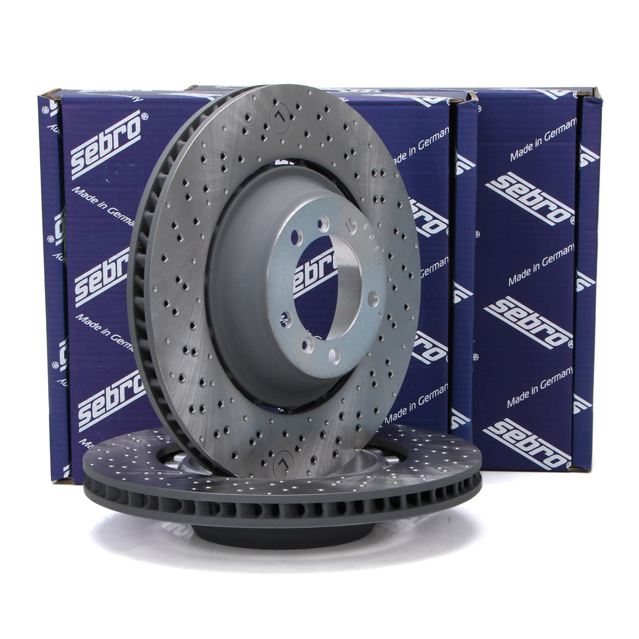 SEBRO Bremsscheiben Satz f&uuml;r PORSCHE 718 Boxster Cayman 4.0 982 Cayman GT4 981 hinten