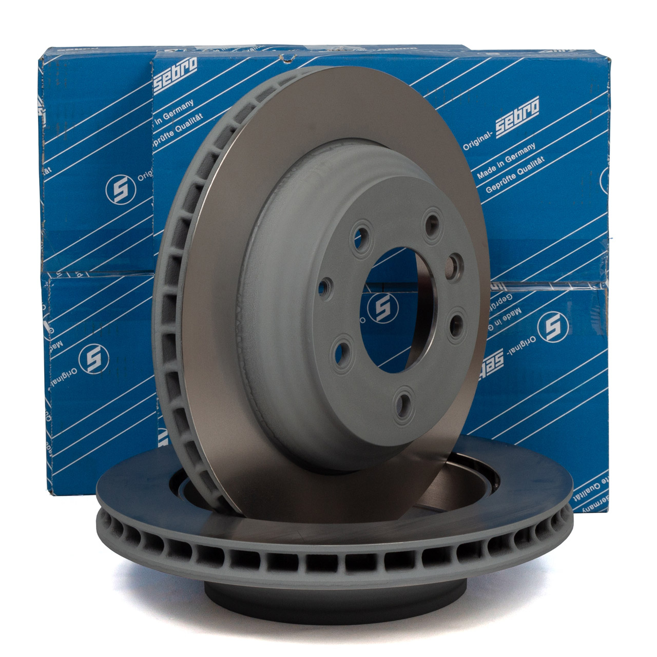 SEBRO Bremsscheiben Satz f&uuml;r AUDI Q7 4LB PORSCHE Cayenne 9PA 92A VW Touareg 7L 7P hinten