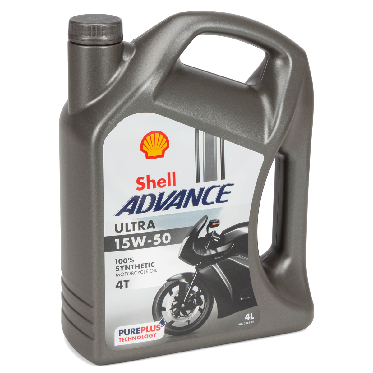4L 4 Liter SHELL ADVANCE 4T ULTRA 15W-50 Motorrad Motoröl API SP JASO MA-2
