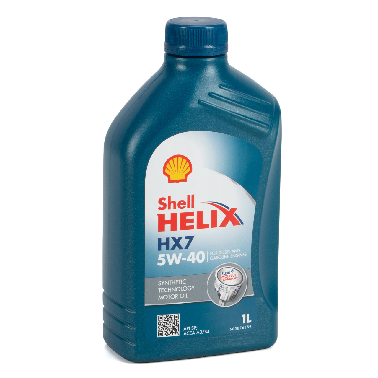 1L 1 Liter SHELL HELIX HX7 5W-40 Motoröl API SP ACEA A3/B4 für MB 229.3 VW 502.00/505.00