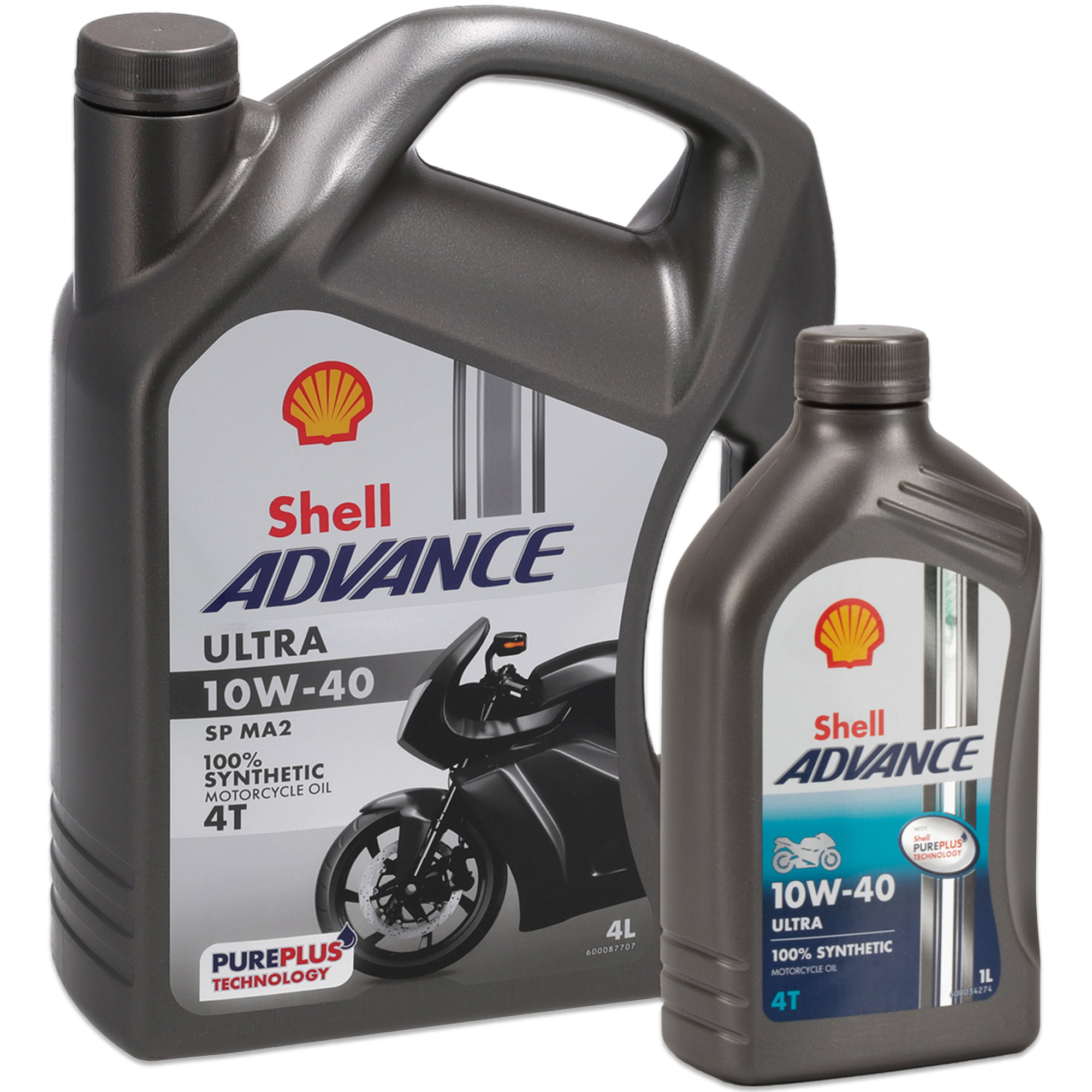 5L 5 Liter SHELL ADVANCE ULTRA 10W-40 4T 4-TAKT Motorrad Motor&ouml;l API SP JASO MA2