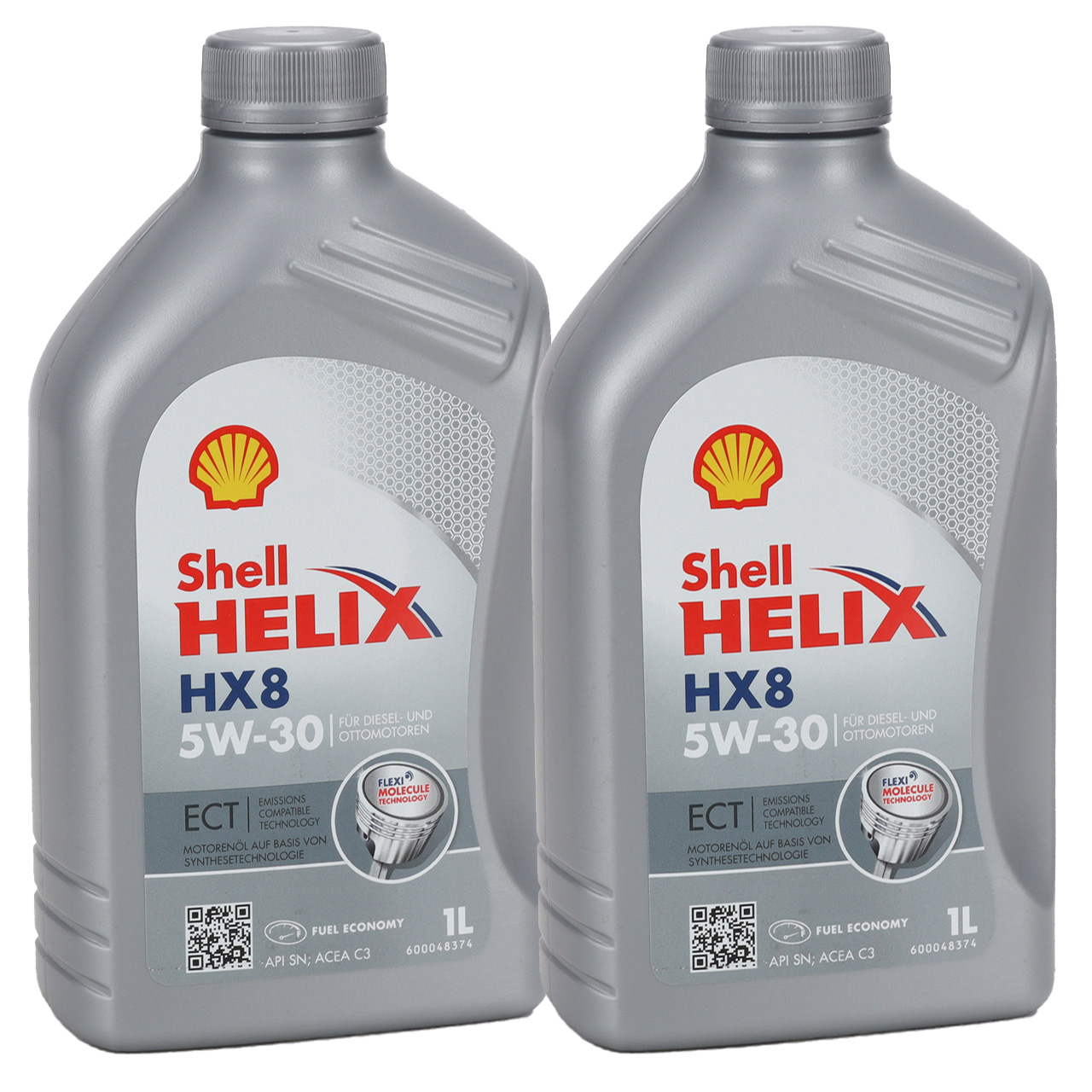 2L 2 Liter SHELL HELIX HX8 5W30 ECT Motor&ouml;l &Ouml;l f&uuml;r BMW LL-04 MB 229.31/51 VW 504/507.00
