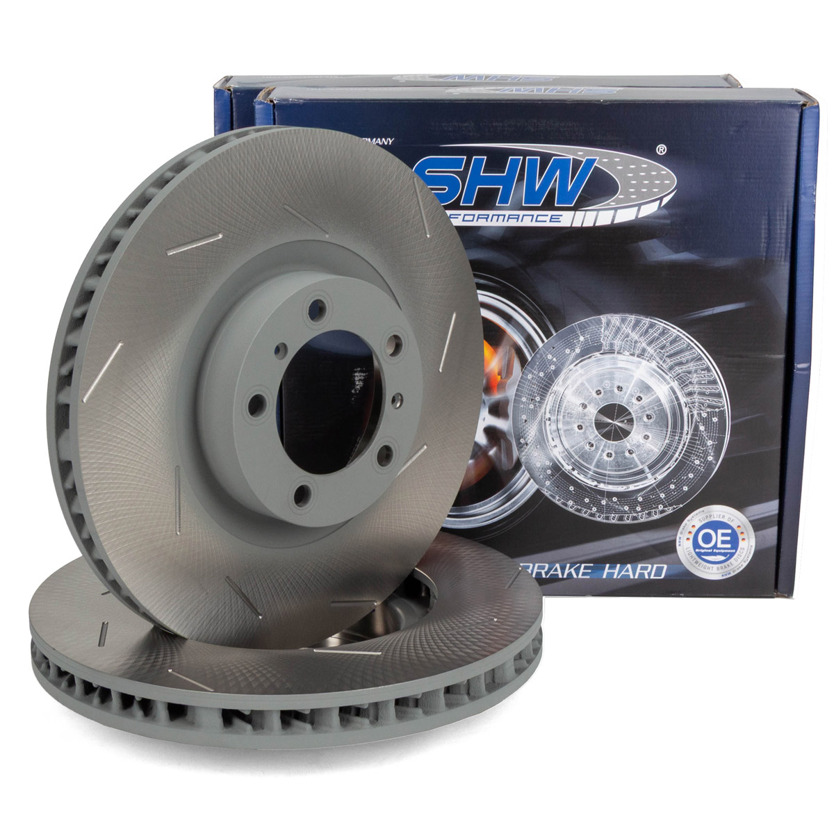 SHW Brake Disc Set for Porsche Panamera (971) 18-inch PR-1LD/1LU (front)