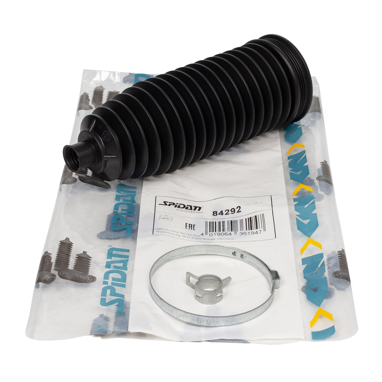 SPIDAN 84292 Lenkmanschette Faltenbalg für PORSCHE Panamera (970) vorne 97034719100