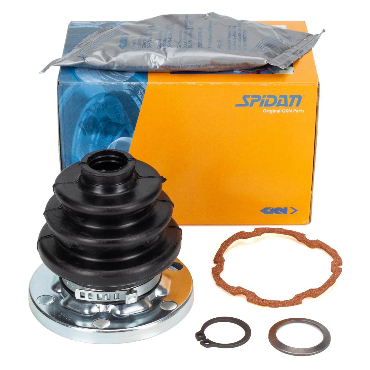 SPIDAN 26153 Achsmanschette Satz für PORSCHE 911 2.7 3.0 SC ab 01.1975 hinten 95133190300