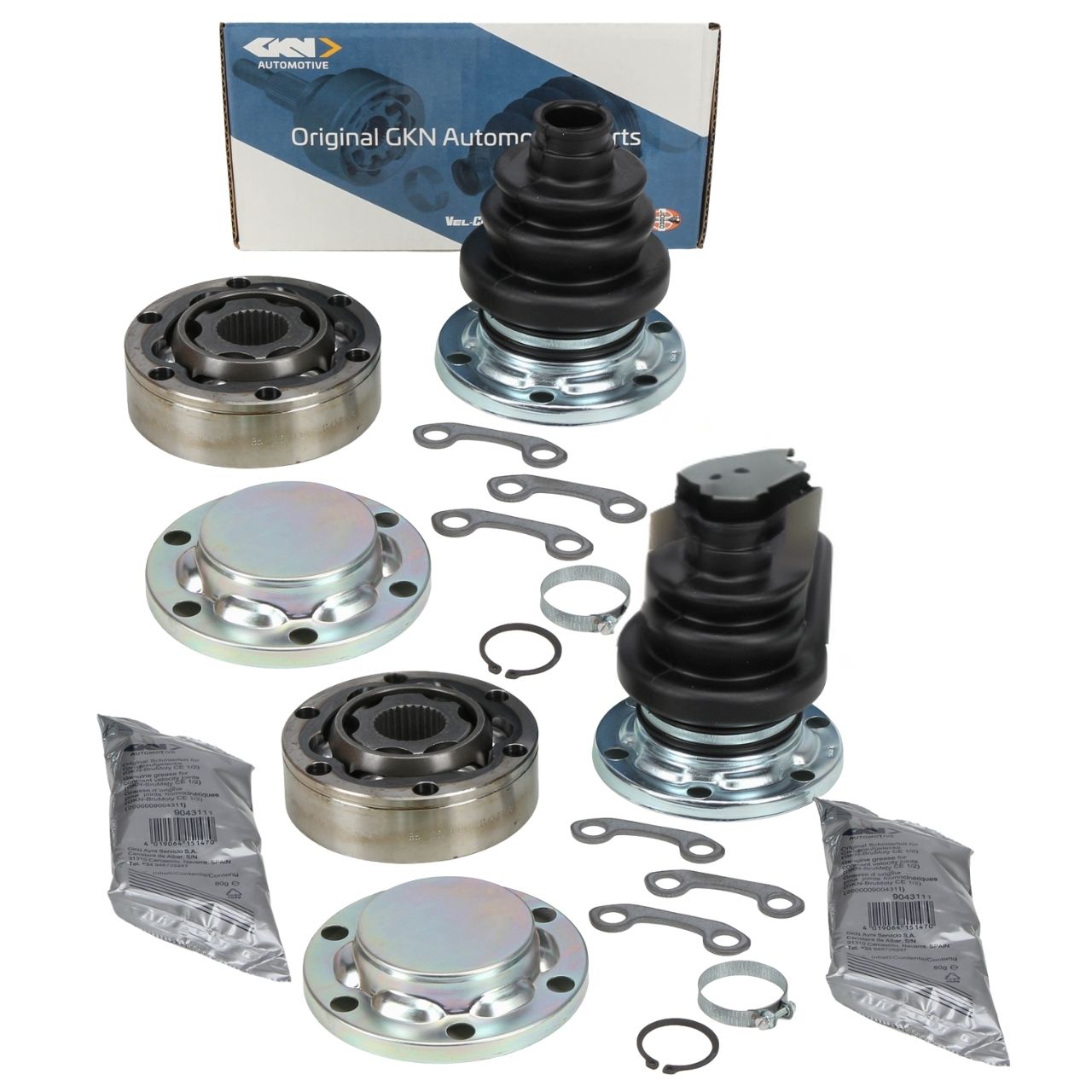 2x SPIDAN 20426 Drive Joint for BMW 5 Series E28, E34; 6 Series E24; 7 Series E23, E32 (rear, wheel side)