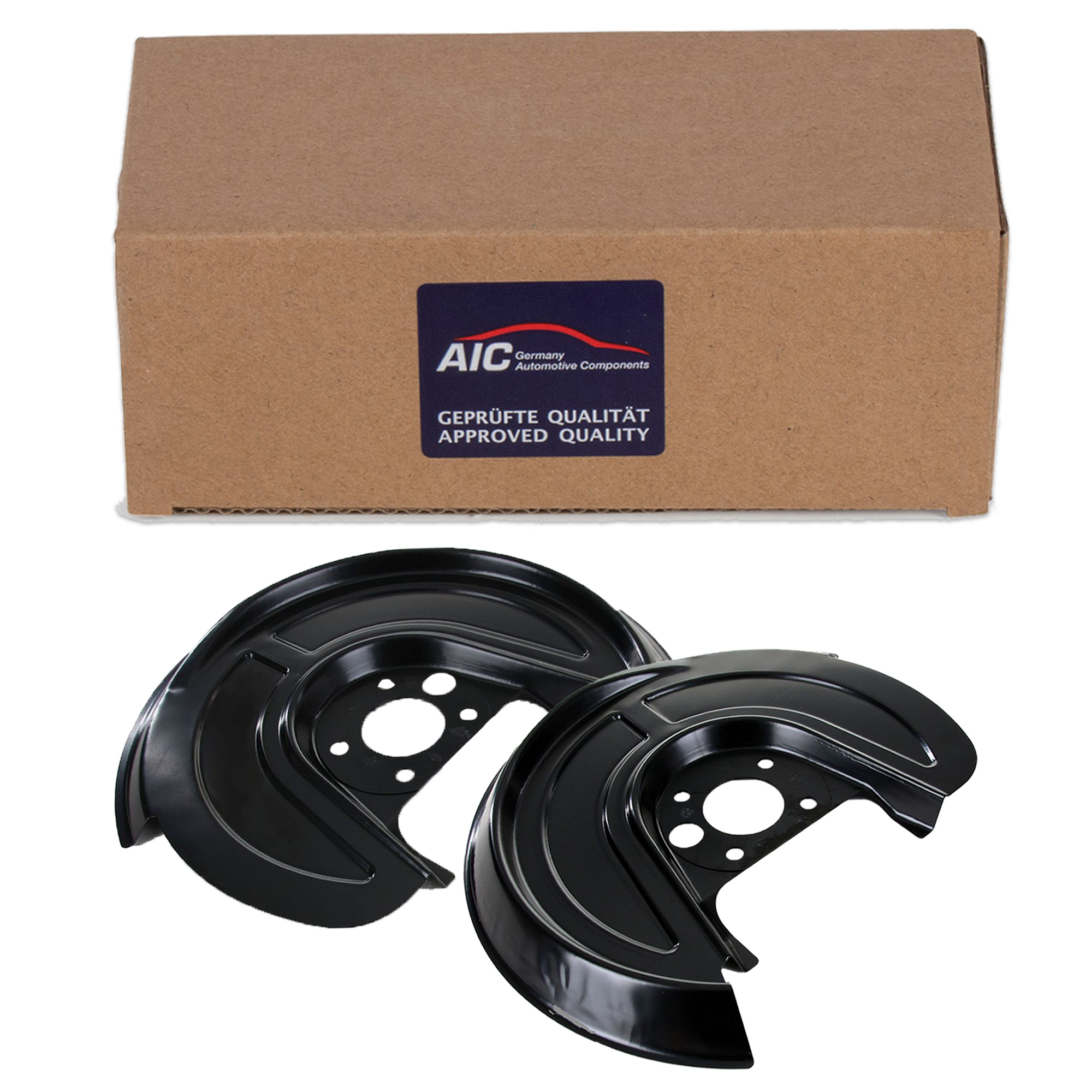 2x Abdeckblech Ankerblech Bremsankerblech Bremsscheibe für VW Golf 4 Bora SEAT 1M hinten