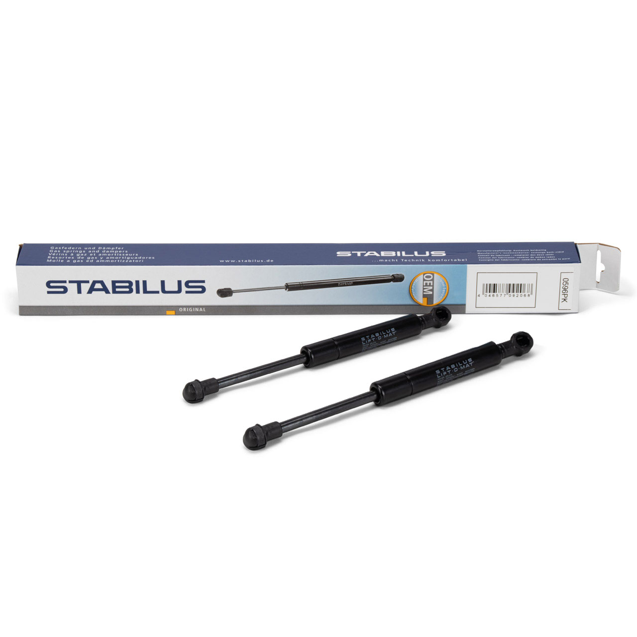 2x STABILUS Haubendämpfer Dämpfer Kofferraum für PORSCHE 996 Boxster 986 vorne
