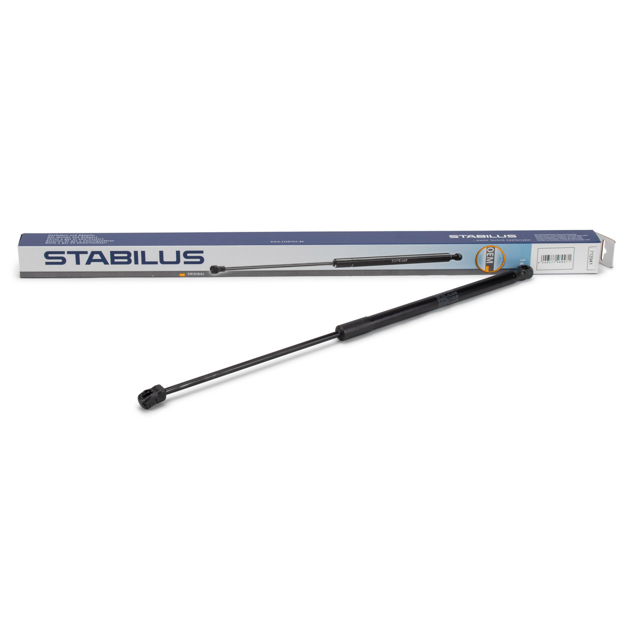 STABILUS 712941 Hood Lift for PORSCHE Cayenne (92A) through Dec. 2014, left side 95851135900