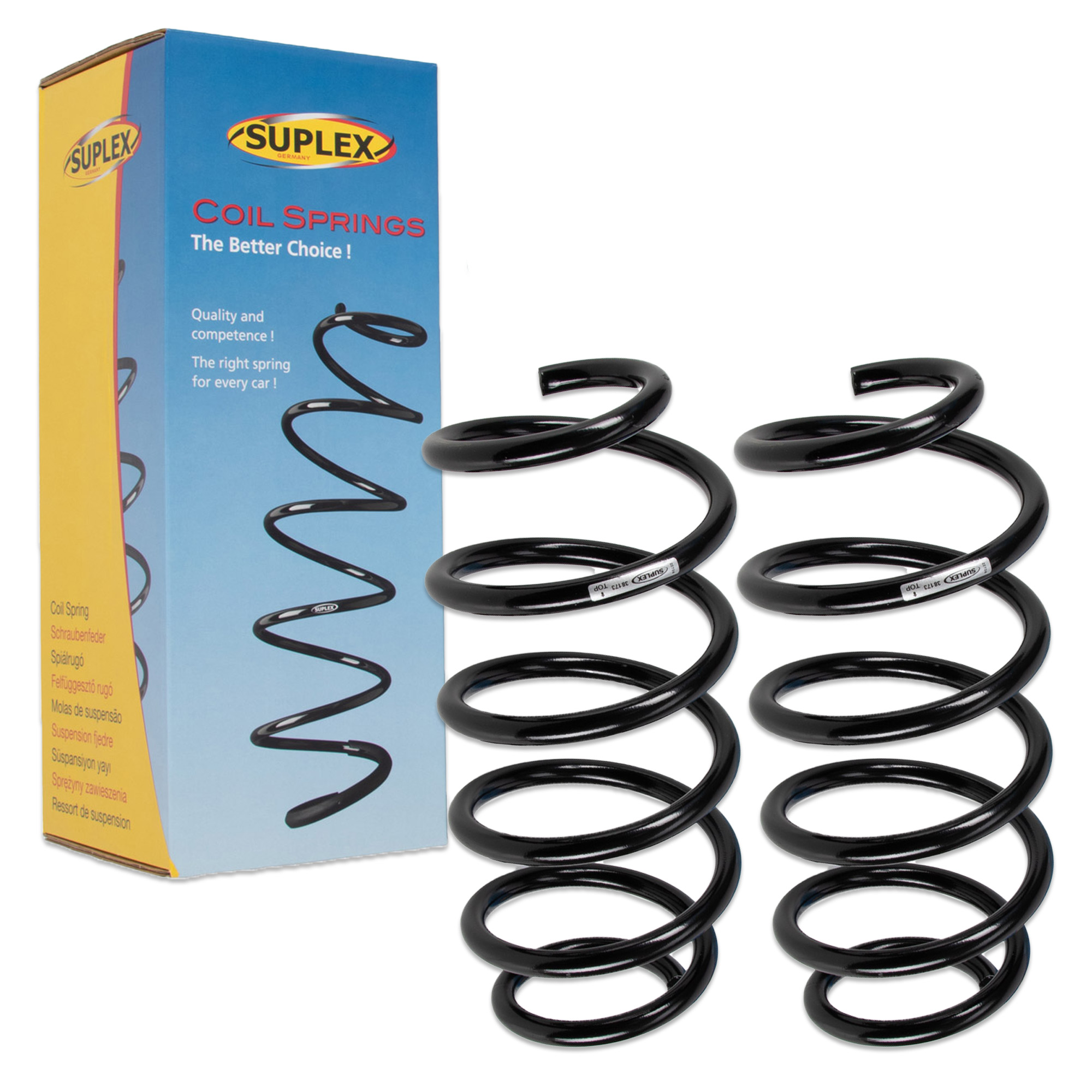 2x SUPLEX 38173 Fahrwerksfeder für VOLVO XC60 1 2.4D MIT Sportfahrwerk vorne 31290323