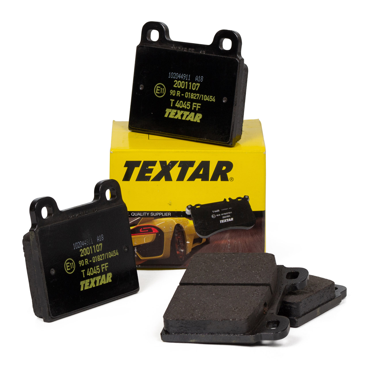 TEXTAR Bremsbeläge für PORSCHE 911 2.7 S Carrera 3.0 SC Carrera 3.2 SC Carrera vorne