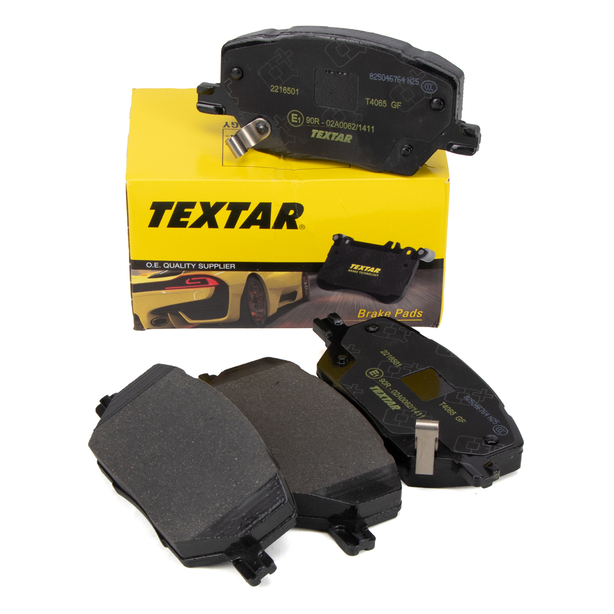 TEXTAR 2216501 Bremsbel&auml;ge Bremskl&ouml;tze f&uuml;r FIAT 500X 334_ JEEP Compass Renegade vorne
