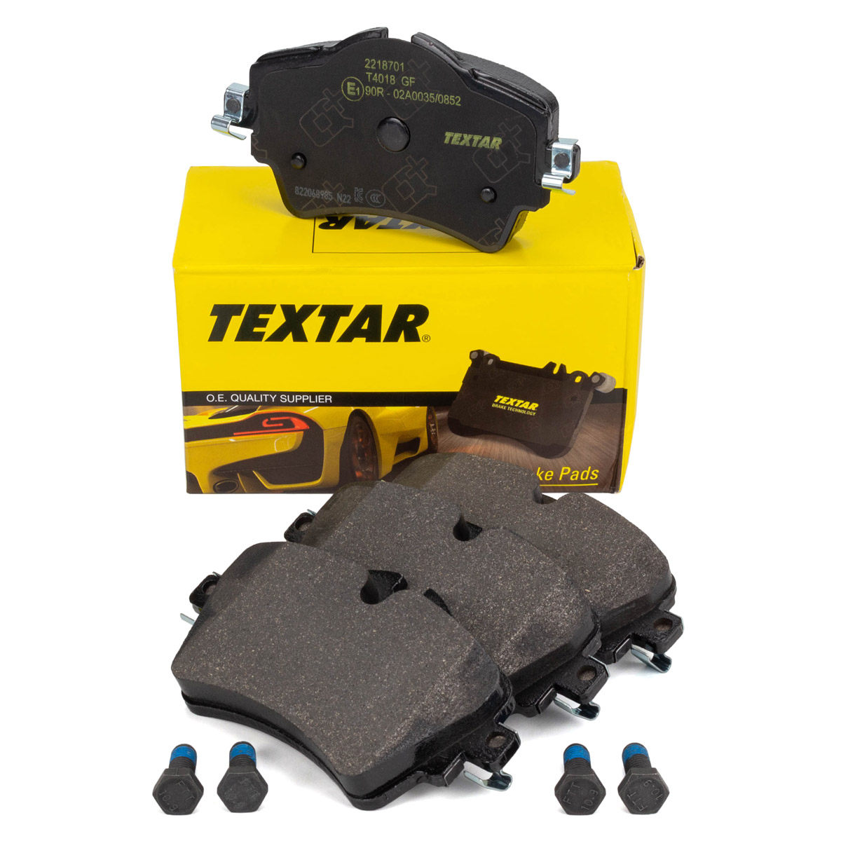 TEXTAR 2218701 Bremsbel&auml;ge f&uuml;r BMW F45 F46 X2 F39 MINI F55 F56 F54 F60 vorne 34106874034