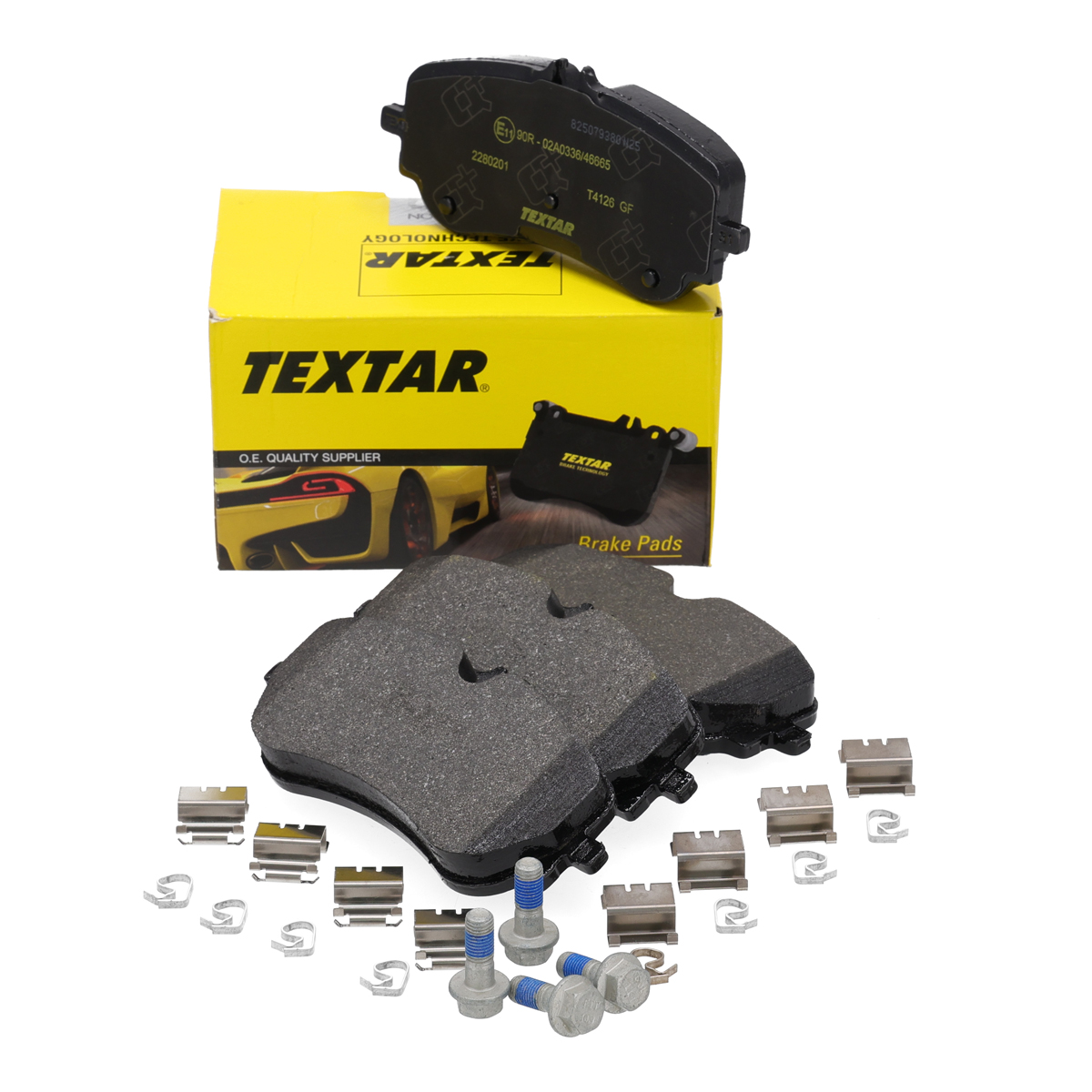 TEXTAR 2280201 Bremsbel&auml;ge f&uuml;r VW Amarok 2E4 Crafter SX SY 1LA/1LB Grand California hinten