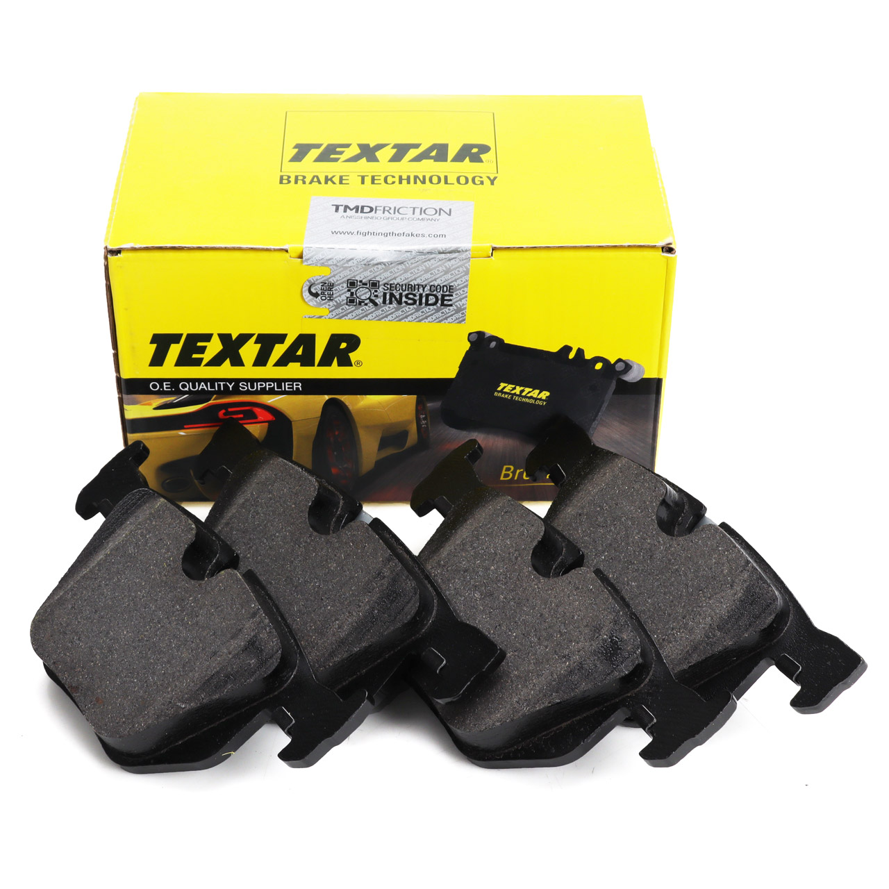TEXTAR 2373201 Bremsbel&auml;ge f&uuml;r BMW 5er E60 E61 6er E63 E64 630i hinten 34216763043