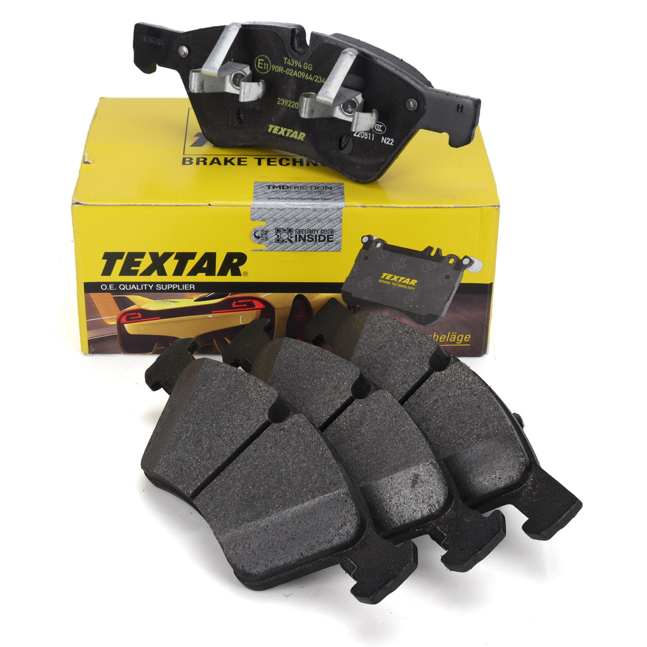 TEXTAR 2392201 Front Brake Pads for MERCEDES W211, W463, X164, W164, W251, V251
