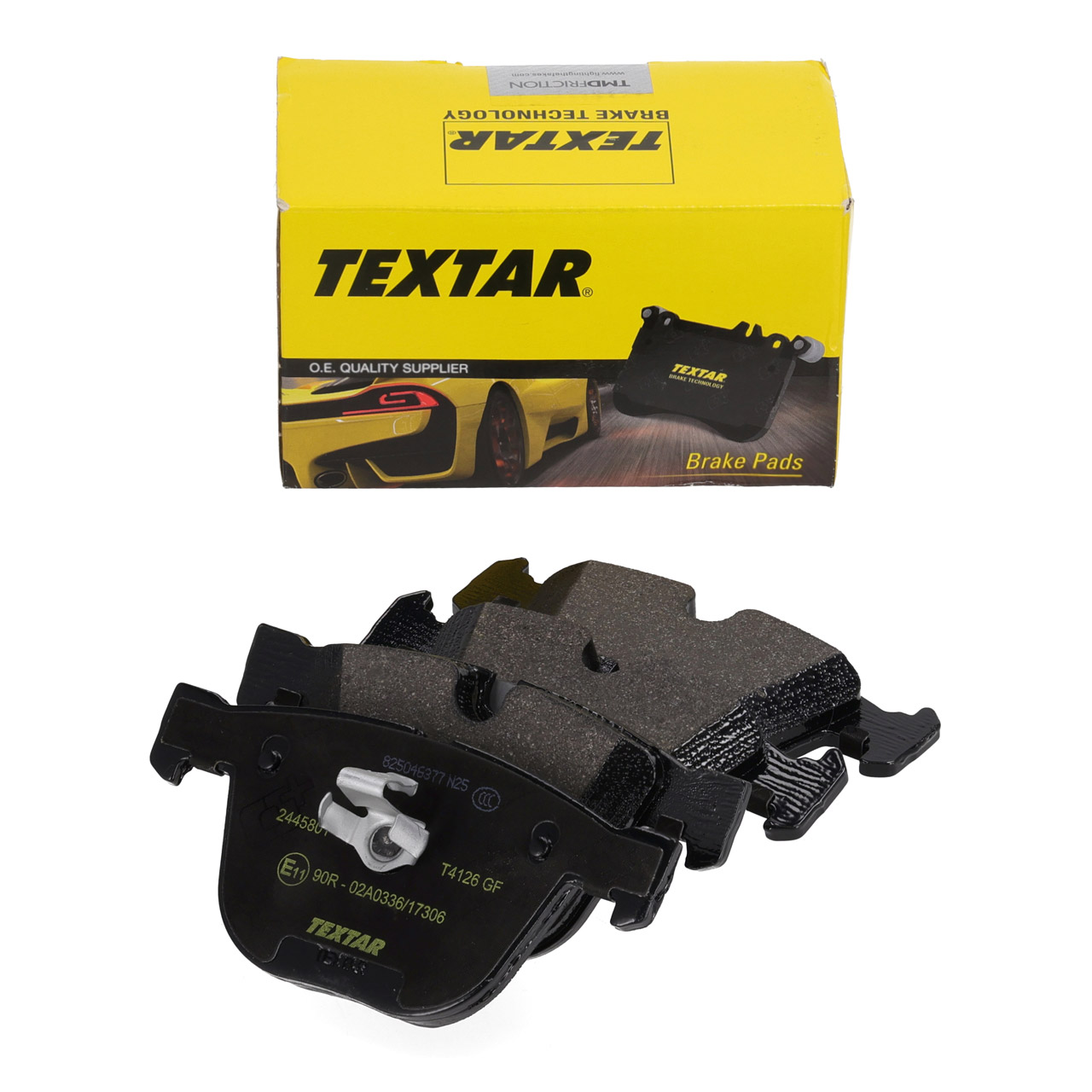 TEXTAR 2445801 Bremsbel&auml;ge Bremskl&ouml;tze f&uuml;r BMW X5M E70 F85 X6M E71 E72 F86 hinten