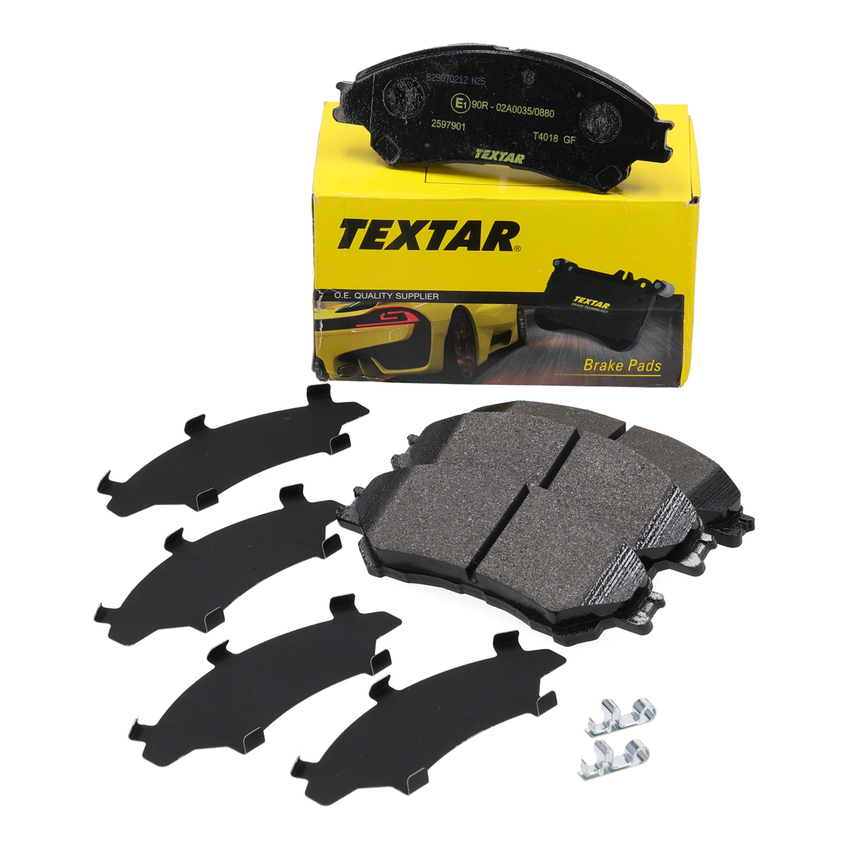 TEXTAR 2597901 Brake Pads for SUZUKI SX4/S-Cross JY Vitara LY (Front)