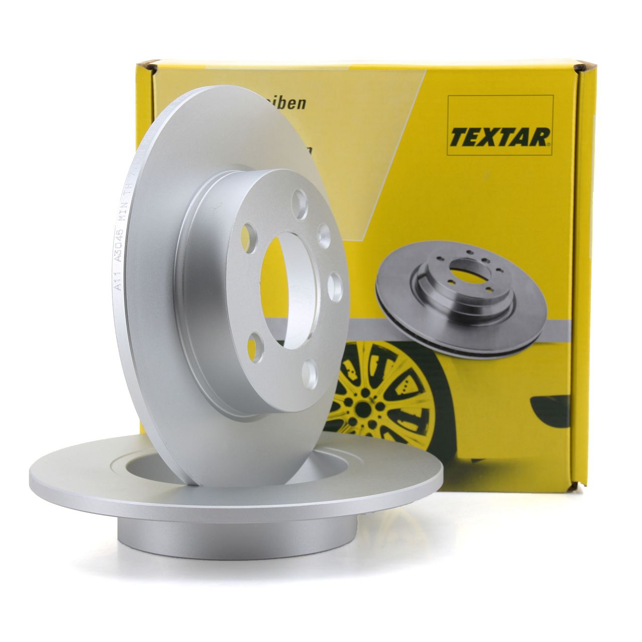 TEXTAR 92082503 Bremsscheiben Satz für AUDI A1 A2 A3 TT VW Bora Golf 4 Polo hinten
