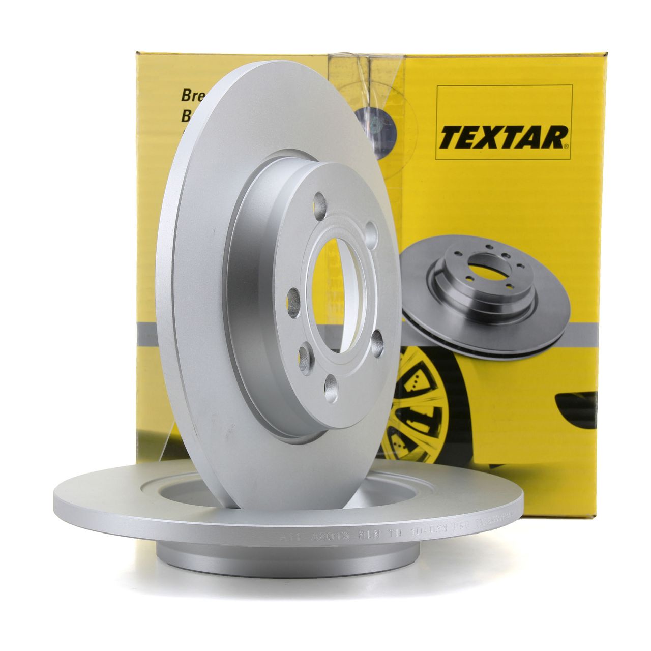 TEXTAR 92083903 Bremsscheiben Satz f&uuml;r VW Transporter T4 15 Zoll ab 01.1996 hinten