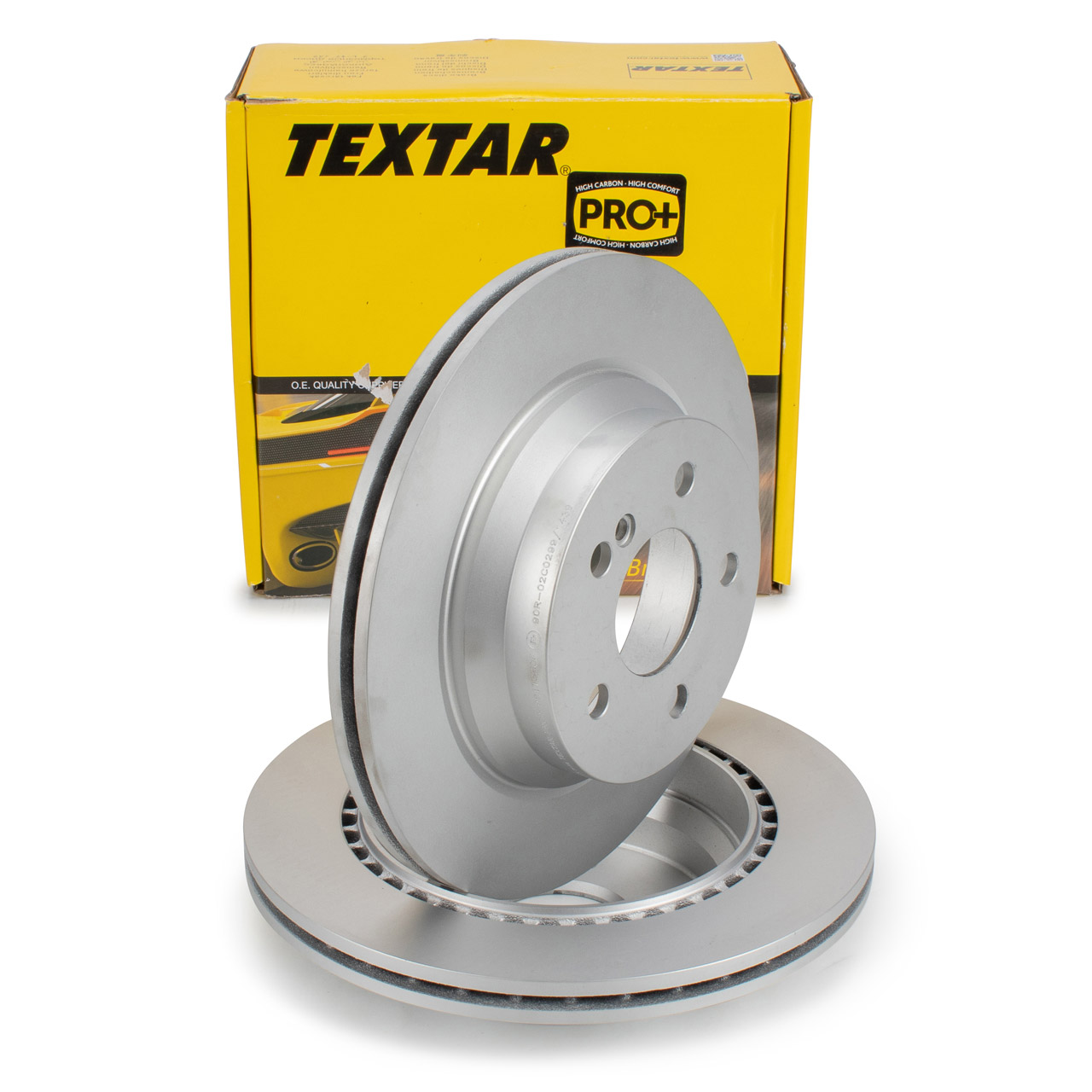 TEXTAR 92115505 Bremsscheiben Satz f&uuml;r MERCEDES C218 C219 X218 W211 W212 X204 hinten