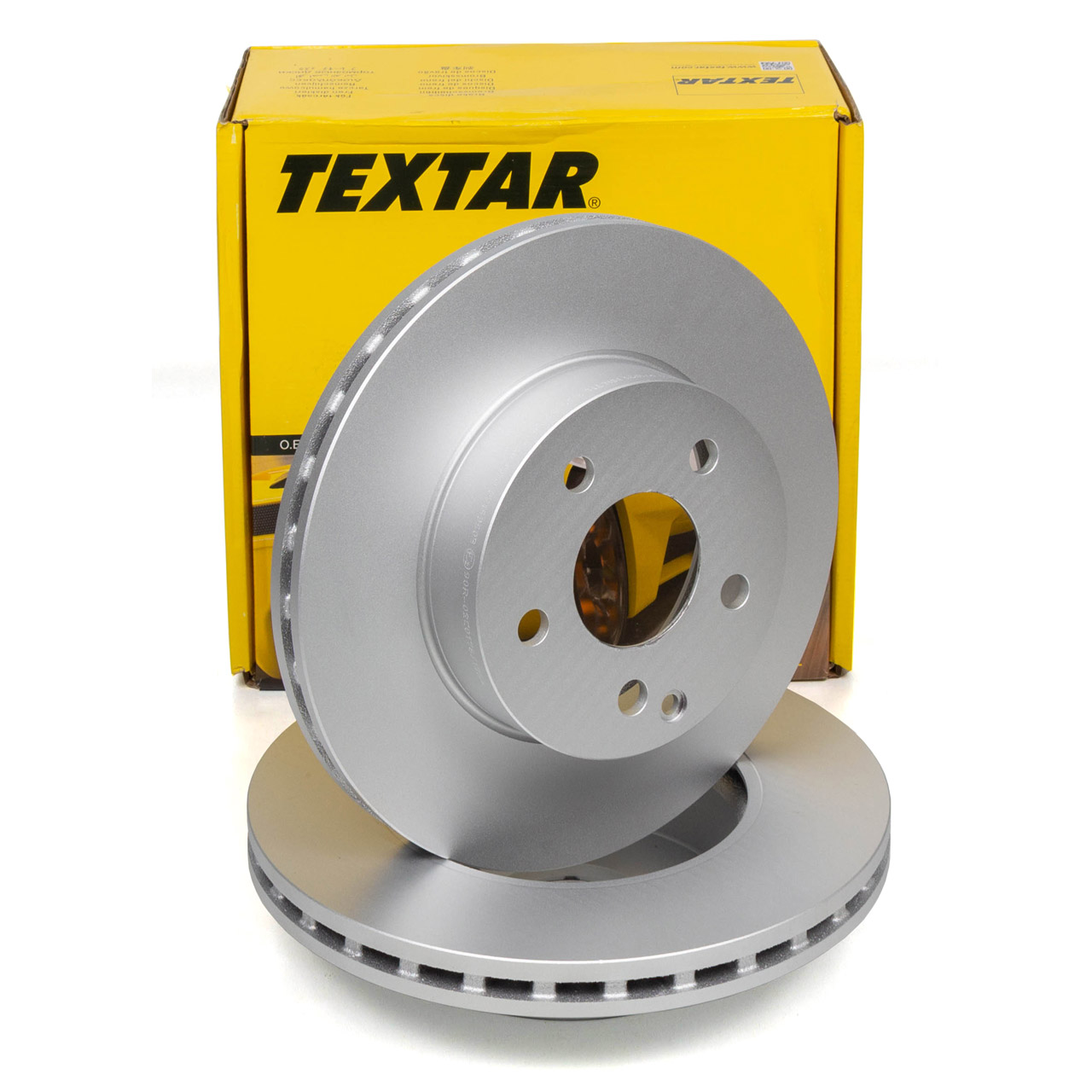 TEXTAR 92159603 Brake Disc Set for MERCEDES W204, C204, S204 (without Sport Package) &ndash; Front
