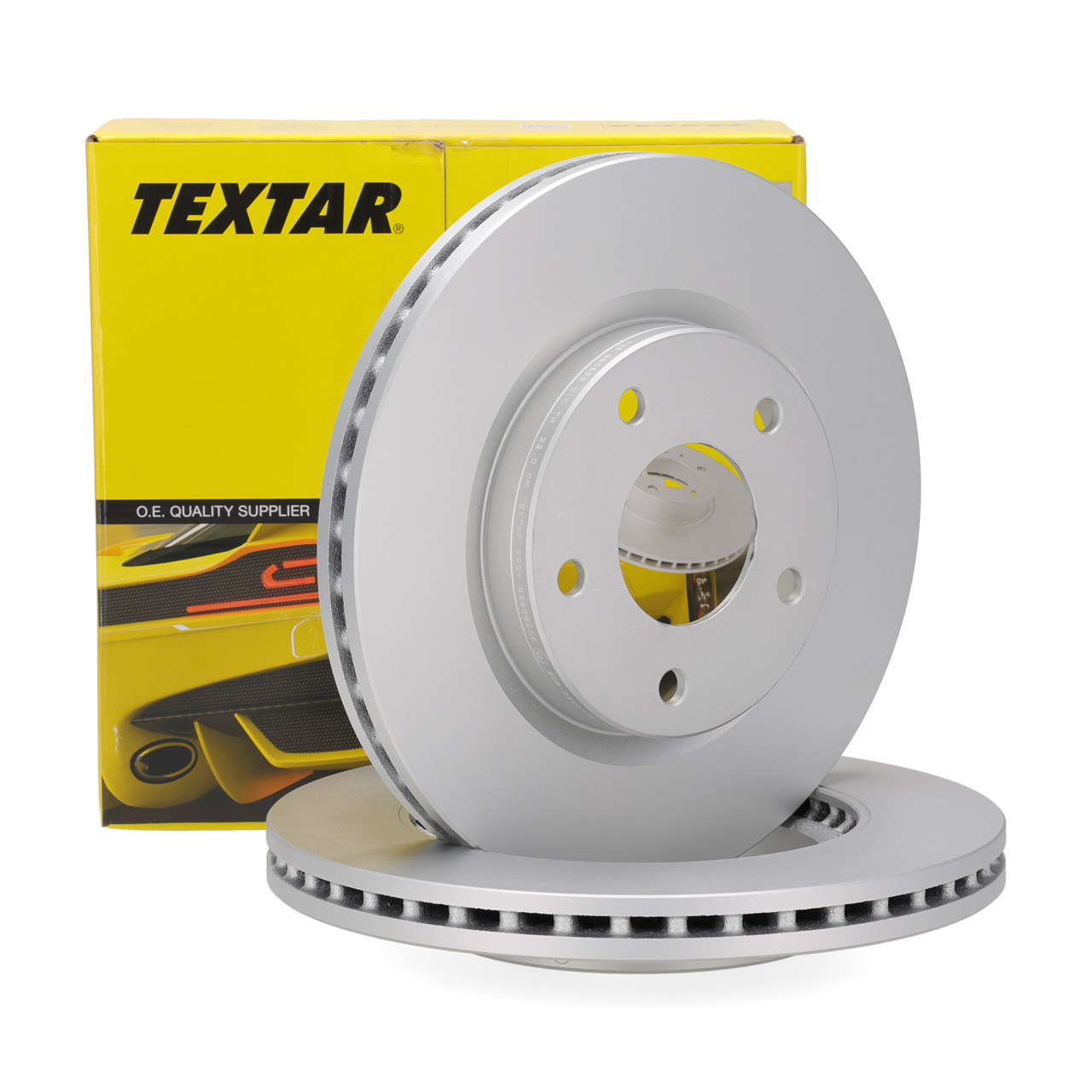 TEXTAR 92232205 Brake Disc Set for NISSAN Juke F15 and Pulsar C13 (Front)